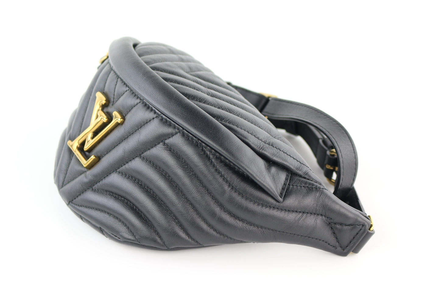 Black New Wave Bum Bag