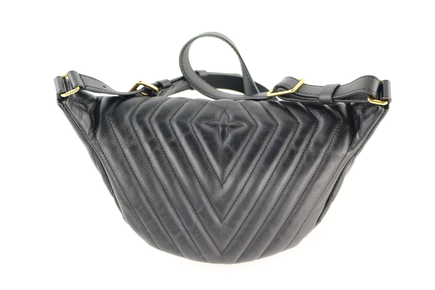 Black New Wave Bum Bag