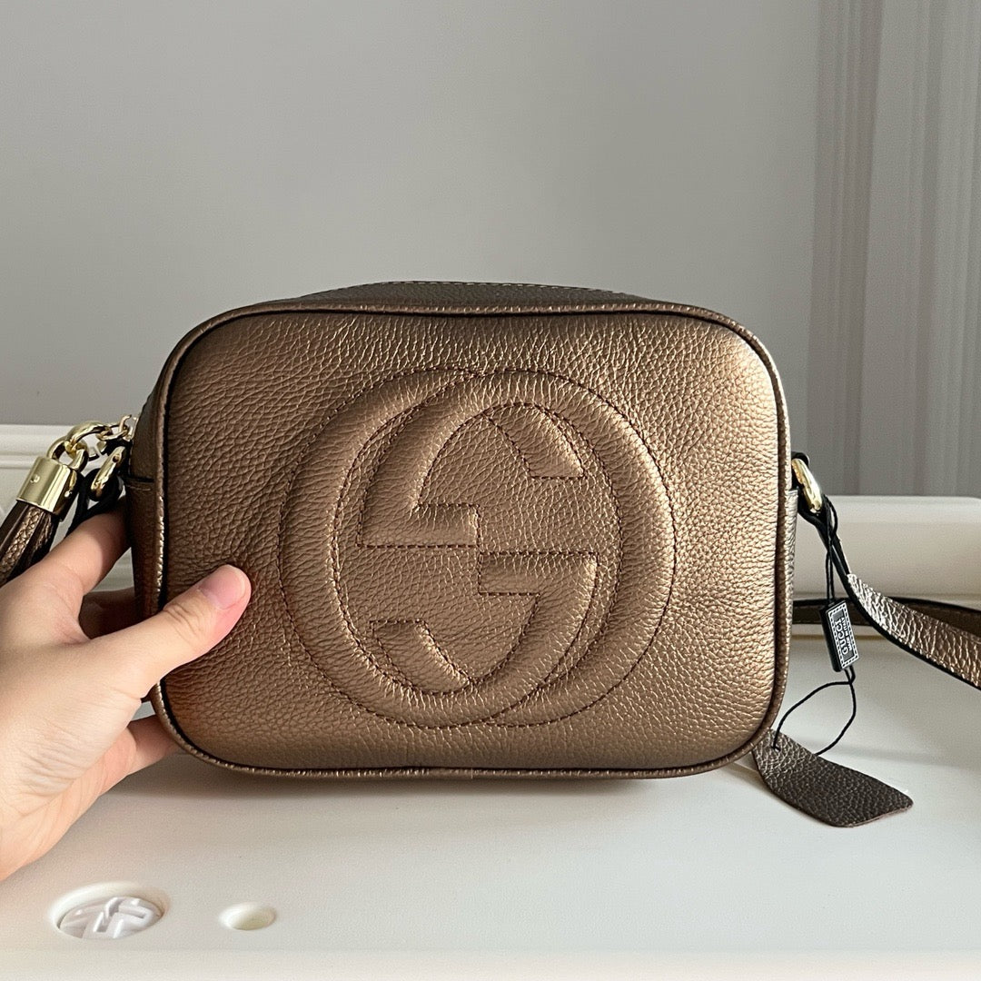 GC677 GG Disco Soho Shoulder Bag / 8.3x5.9x2.7inch