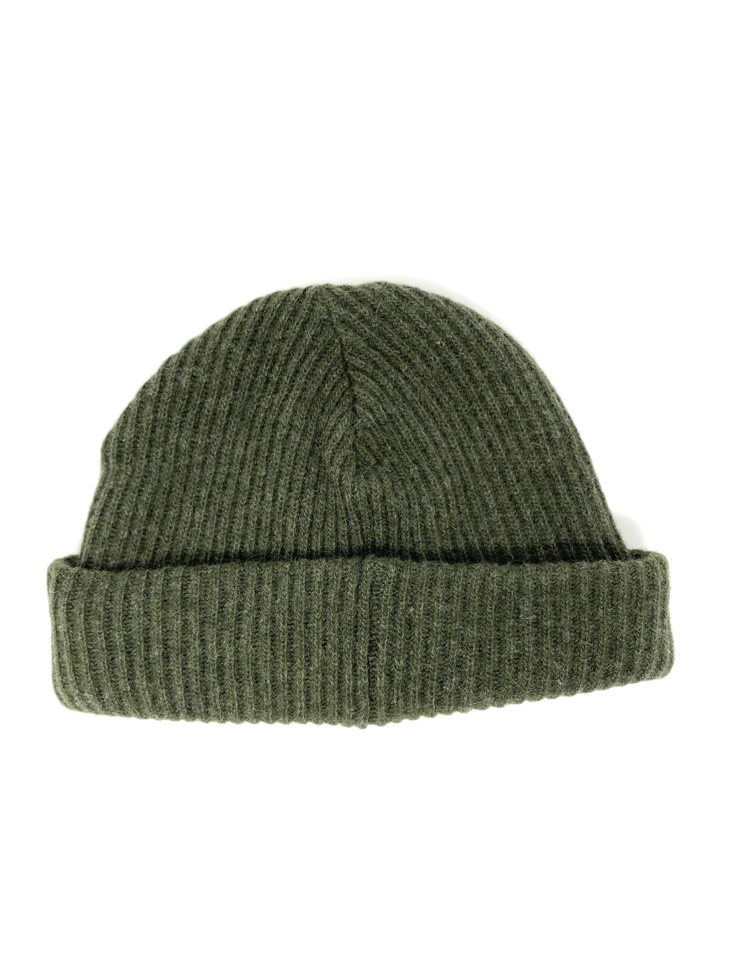 GANNI Recycled Wool-Blend Beanie - Color: Kalamata - One Size
