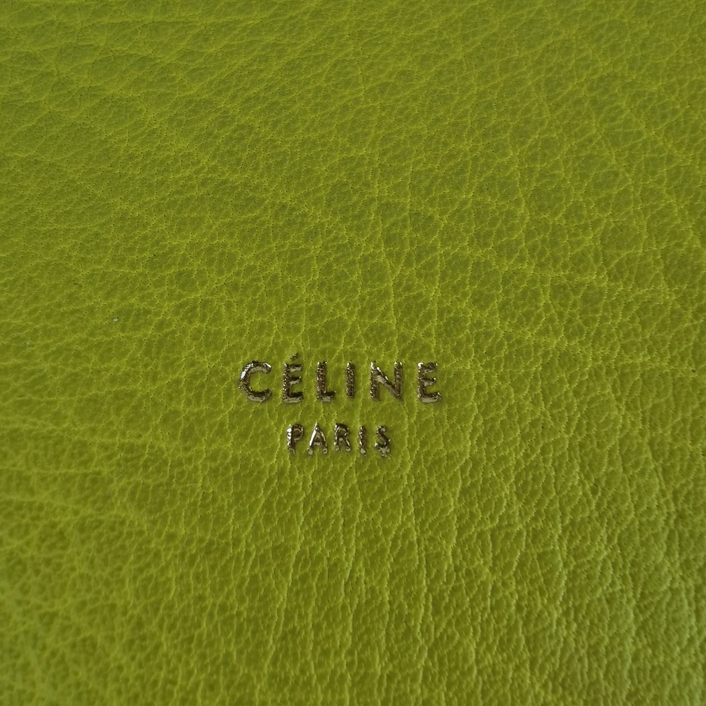 Celine Belt Bag Mini Yellow Calfskin