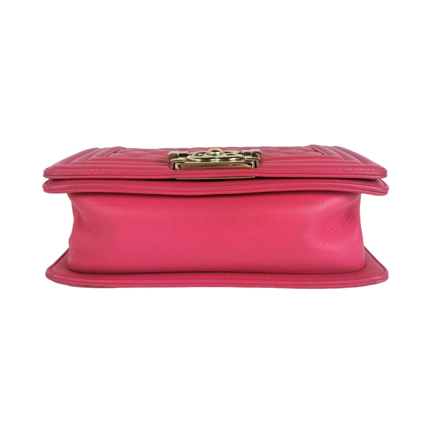Chanel Boy Small Pink Calfskin Gold