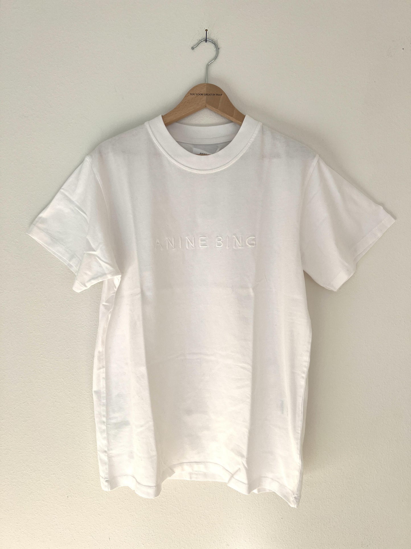 second season LILI TEE - TONAL WHITE - SIZE XS