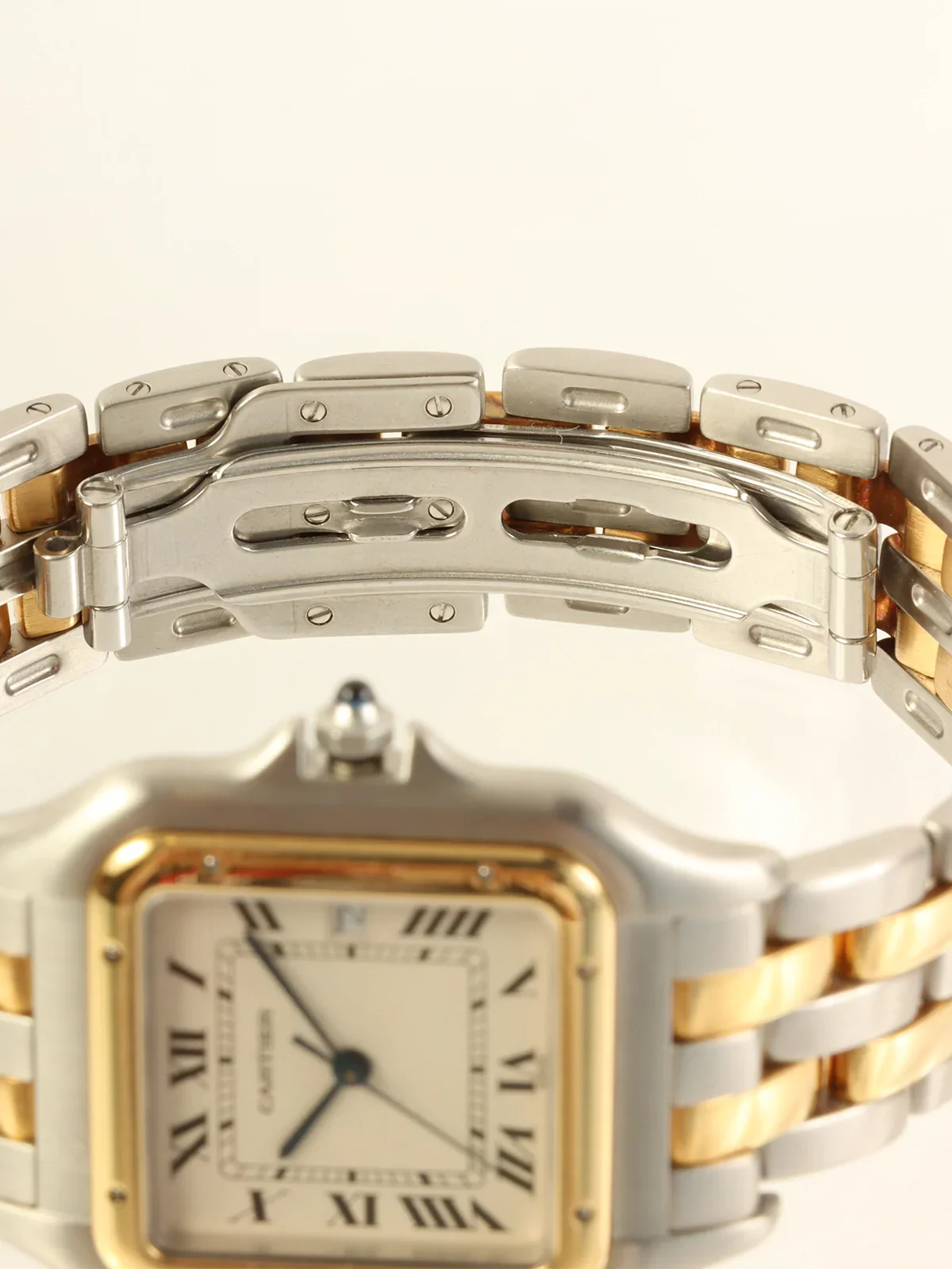 CARTIER Panthere Lm 2Row Silver/Gold