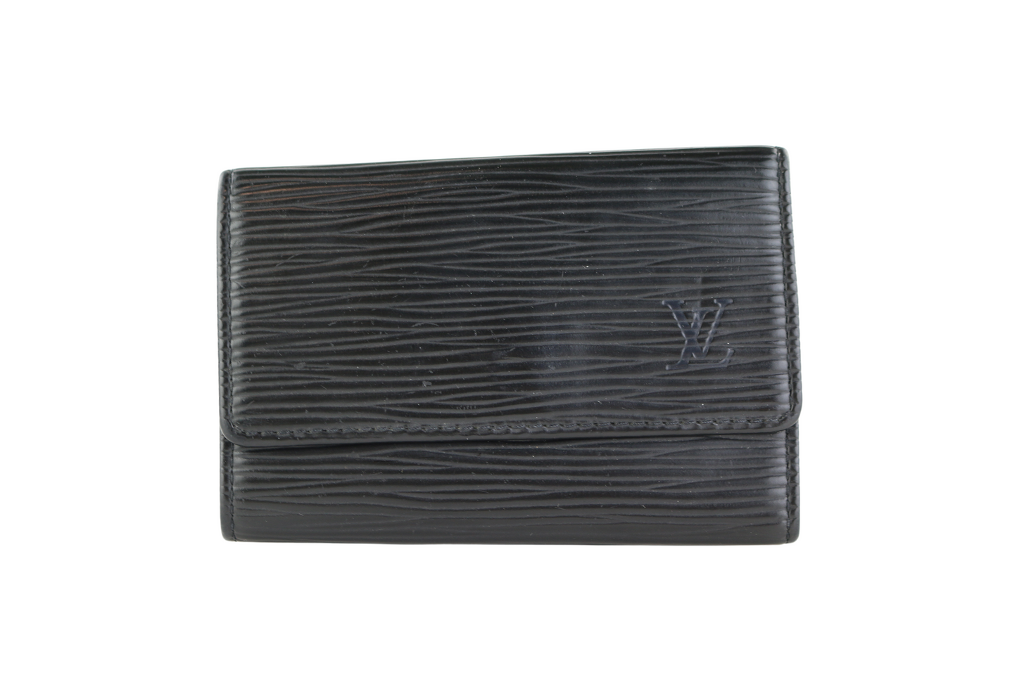Black Epi 6 Key Holder