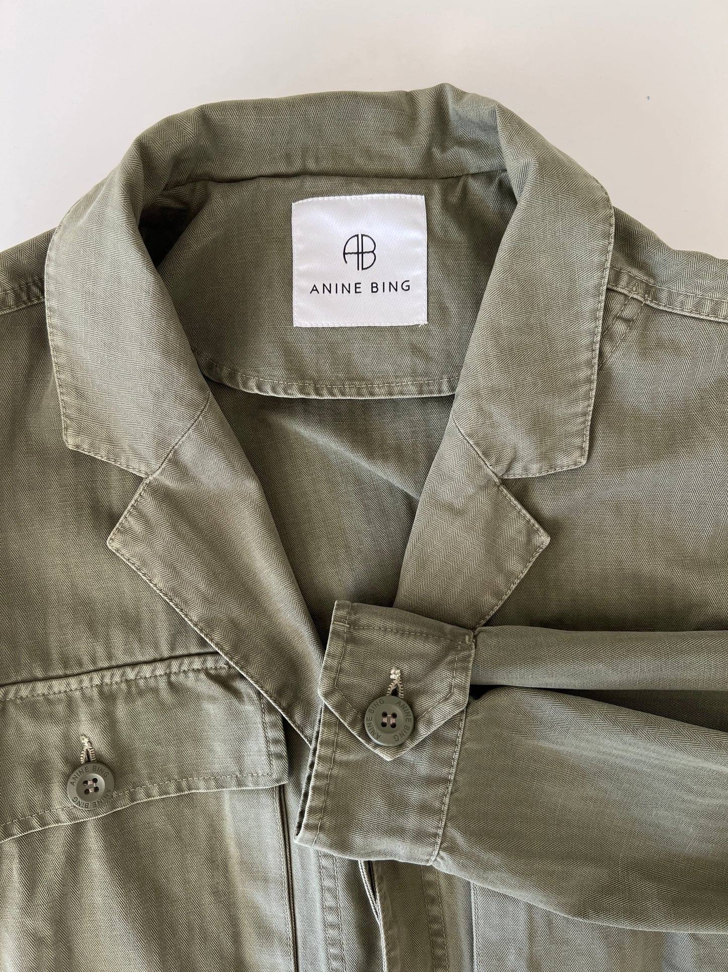 GREEN OVERSIZED JACKET