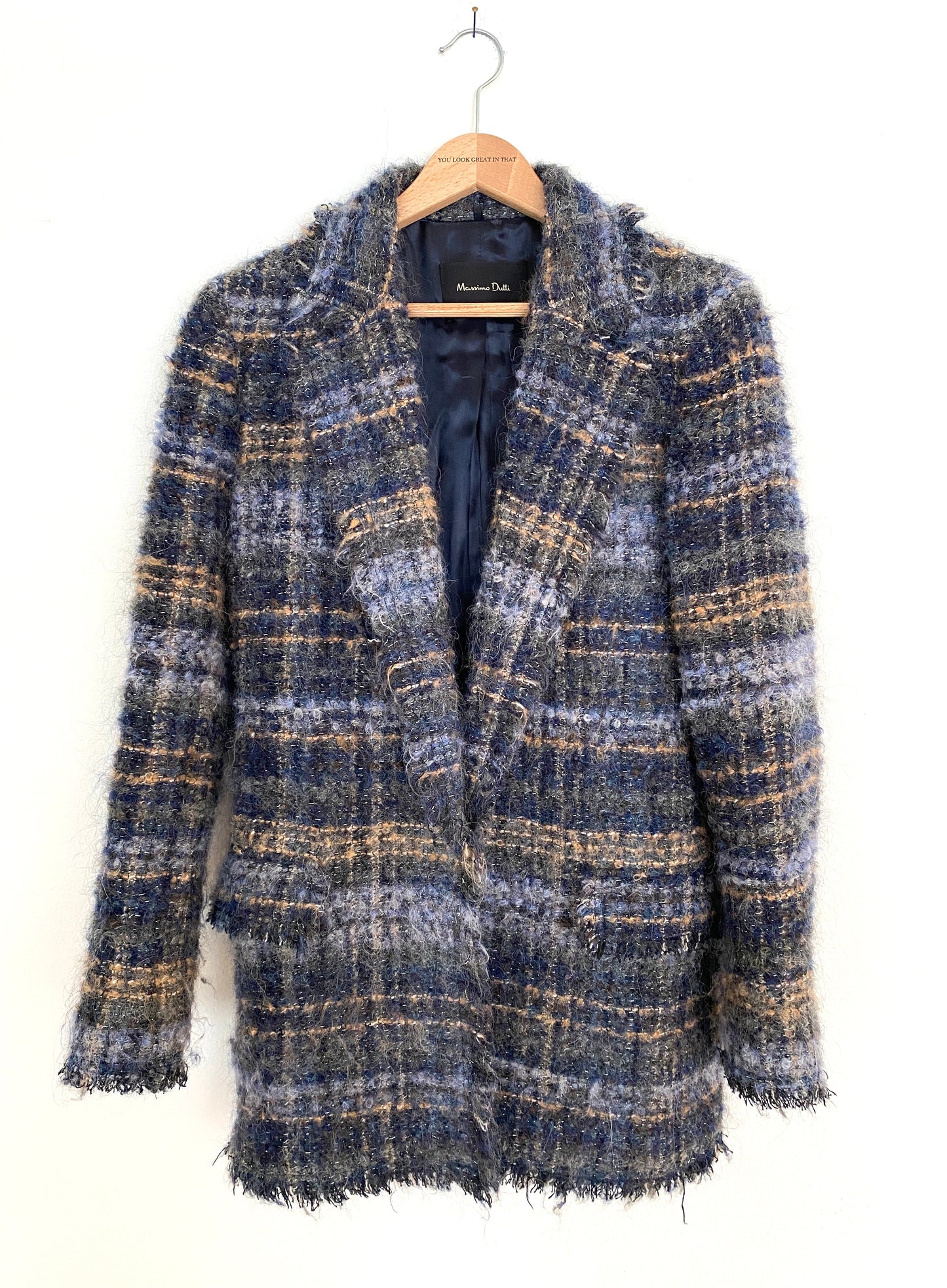 BouclÃƒÆ’Ã‚Â© Wool Blazer - Size EU 36 / US 4