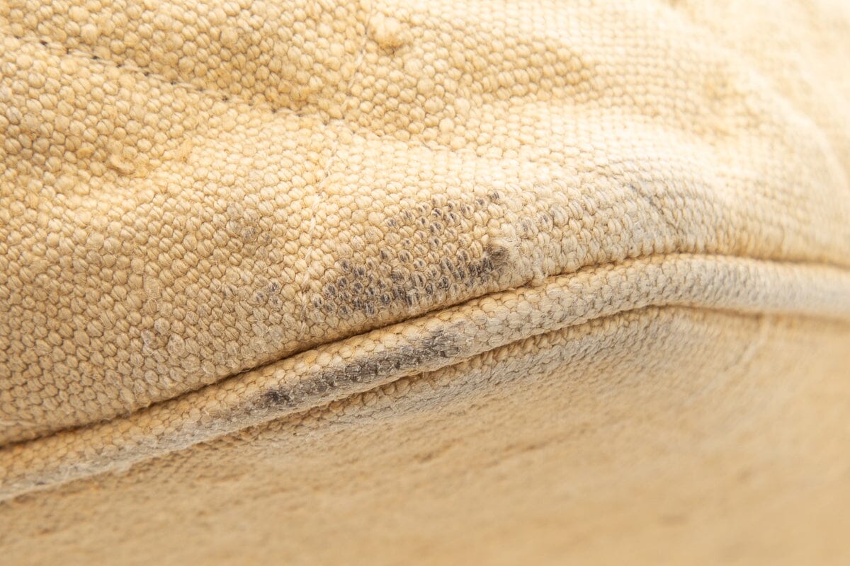 Chanel Vintage 1991 Beige Cloth Cambon Tote