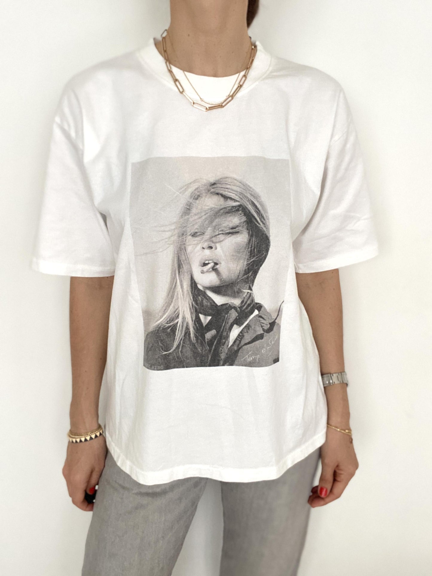 TERRY O'NEILL x BRIGITTE BARDOT IDA T-SHIRT - SIZE M
