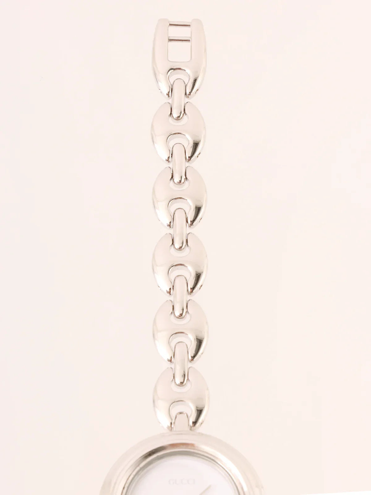 GUCCI Metallic Changeable Bezel Watch 6Colors/Silver