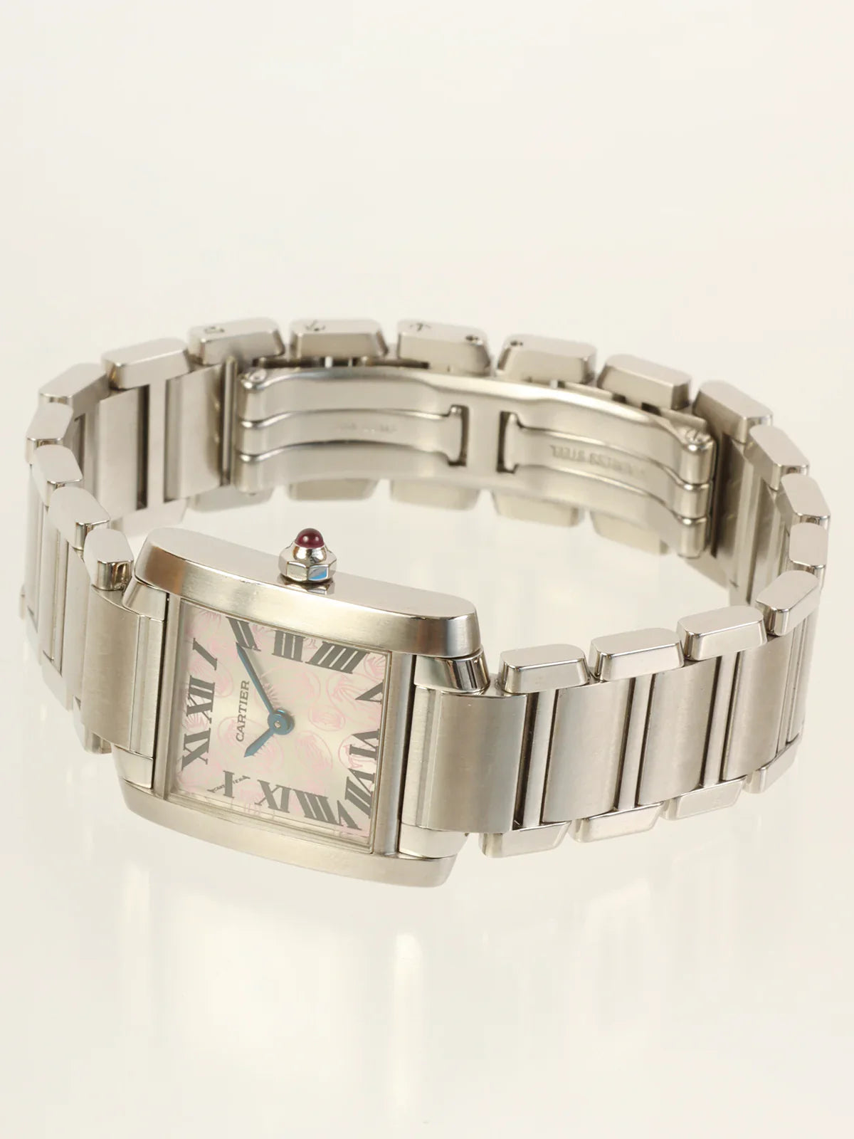 CARTIER Tank Francaise Sm Silver/Pink