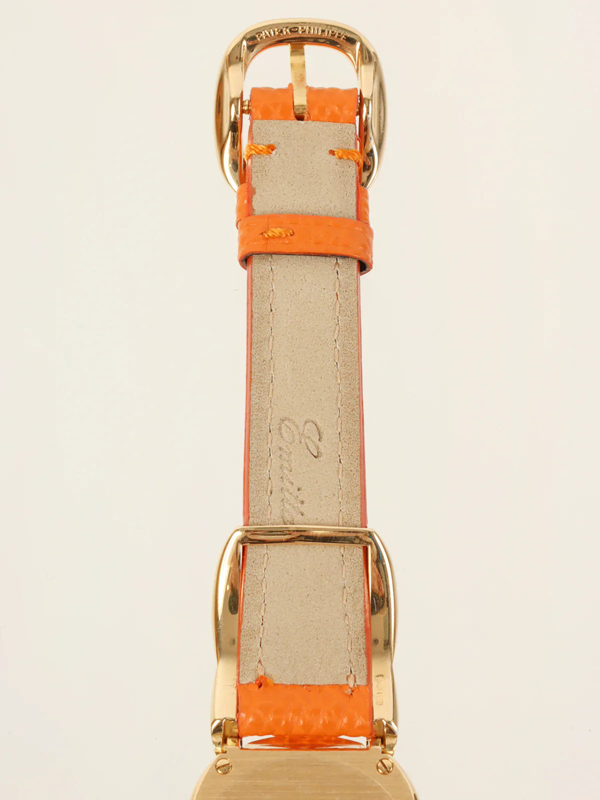 PATEK PHILIPPE 18K Diamond Golden Ellipse Gold/Orange
