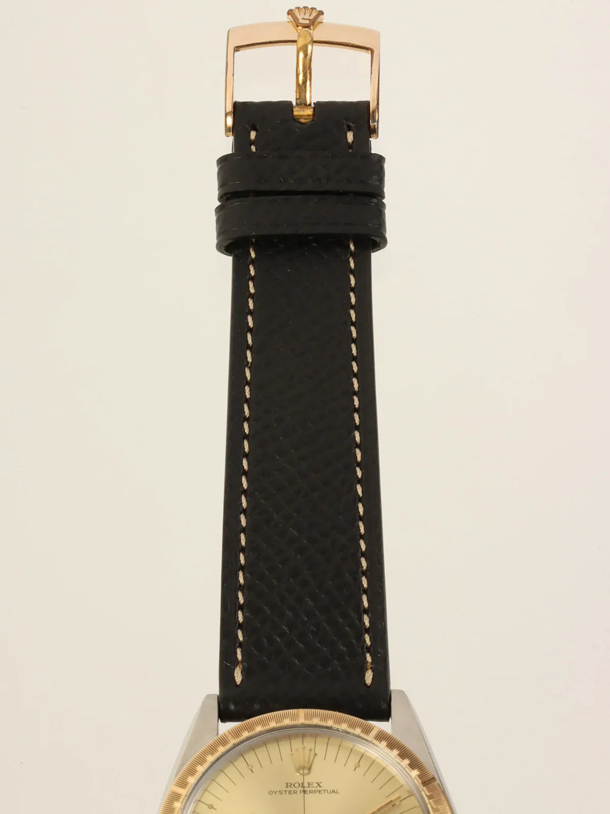 ROLEX Oyster Perpetual Gold/Silver/Black