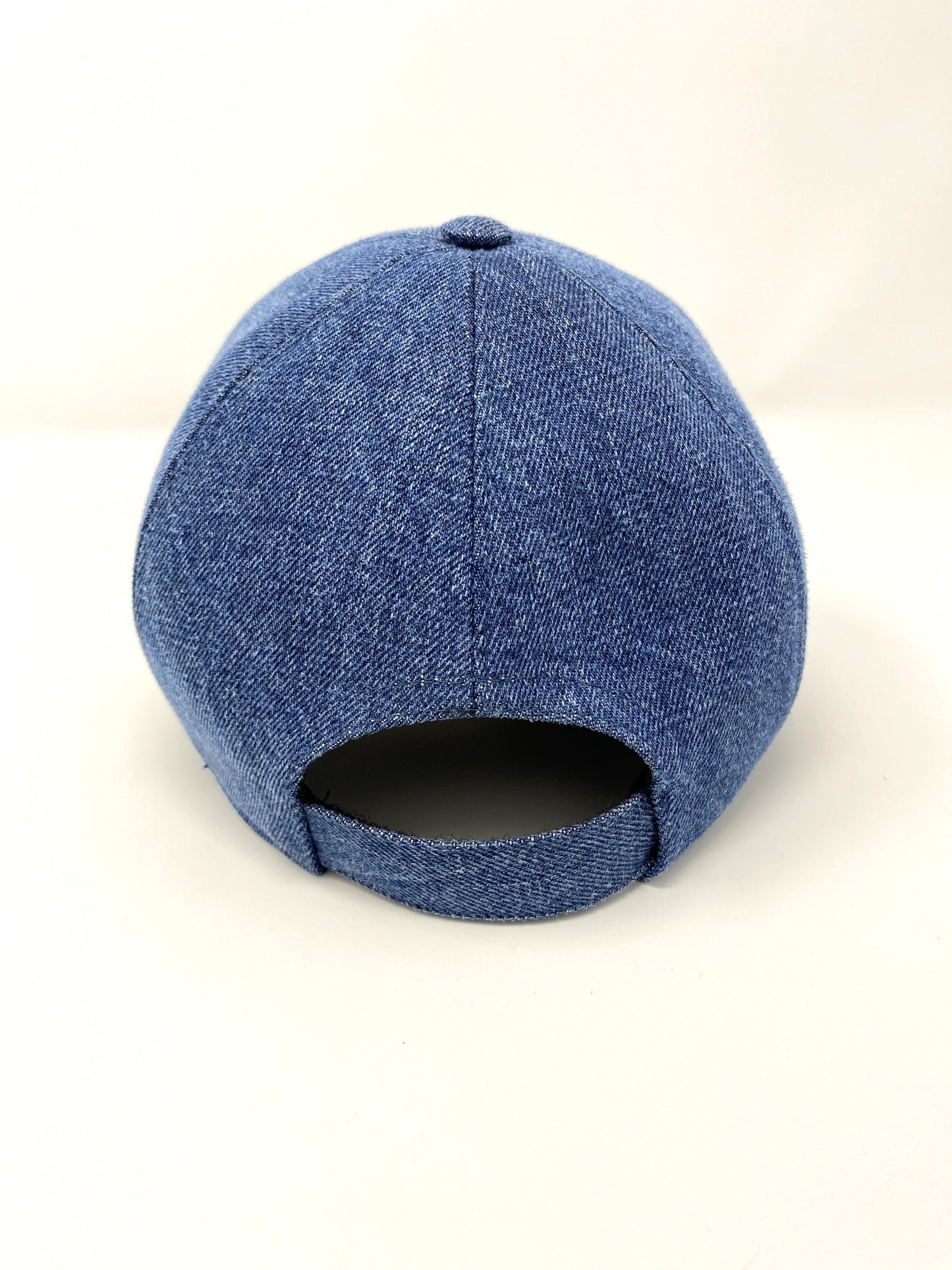 MIU MIU DENIM BASEBALL CAP