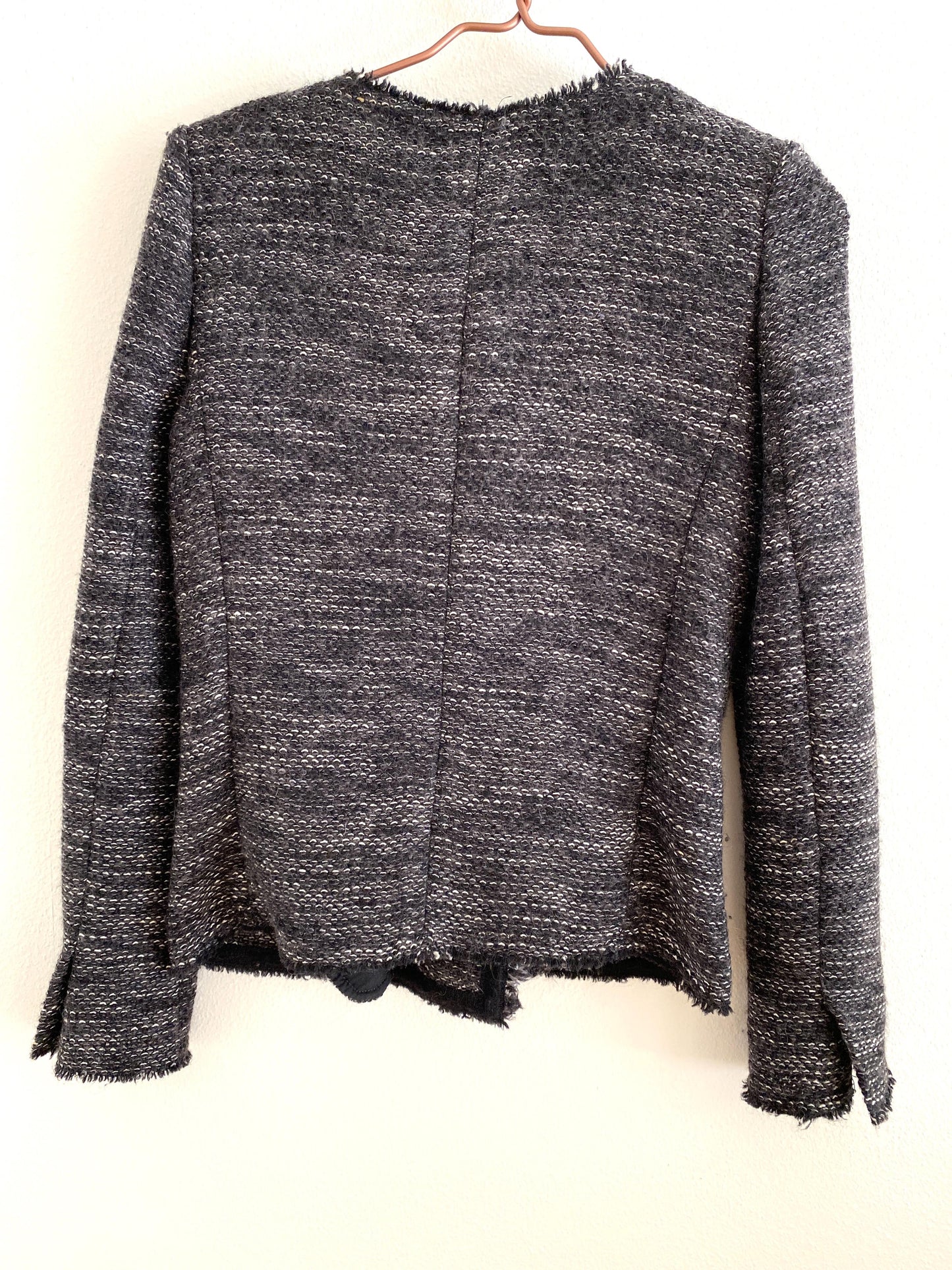 ISABEL MARANT BOUCLE TWEED JACKET - SIZE FR 36