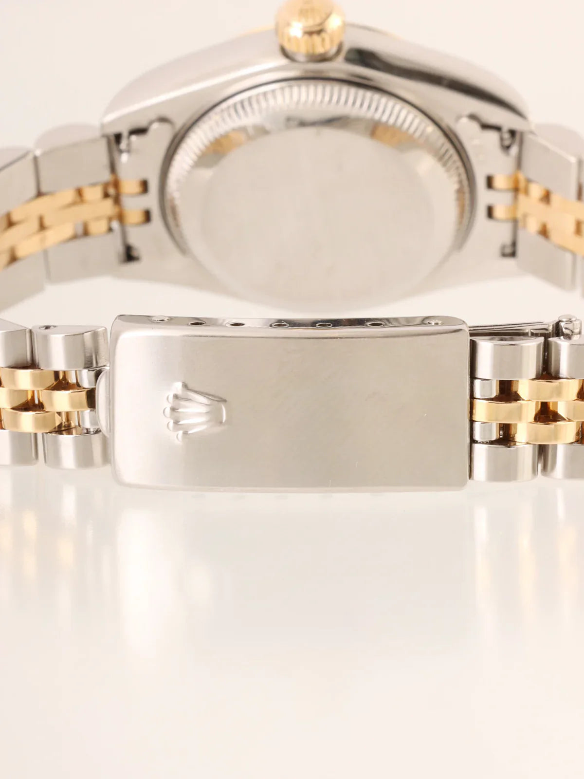 ROLEX Oyster Perpetual Datejust Silver/Gold/Mirror