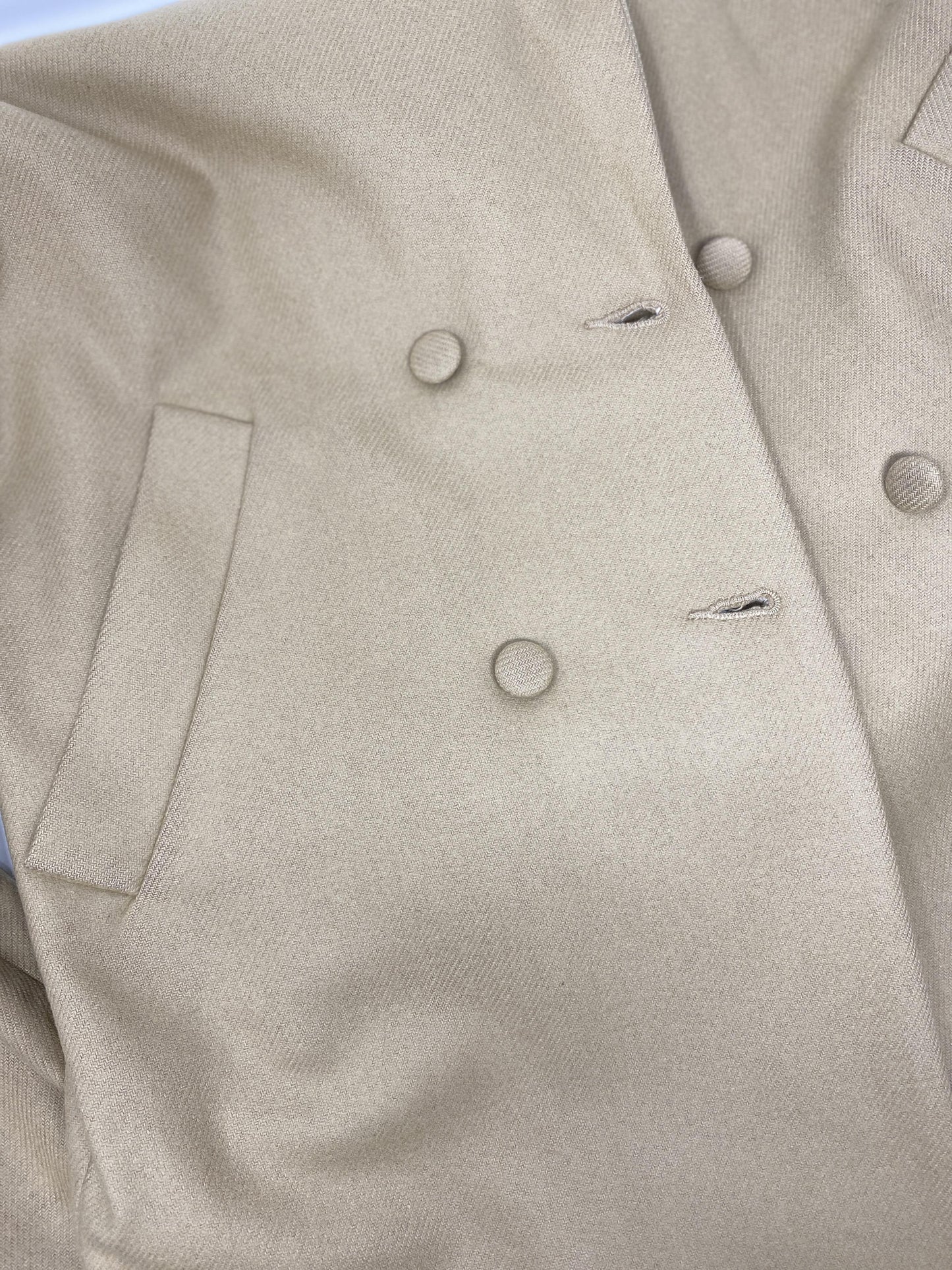 USE UNUSED BUDAPEST WOOL COAT - SIZE EU 36
