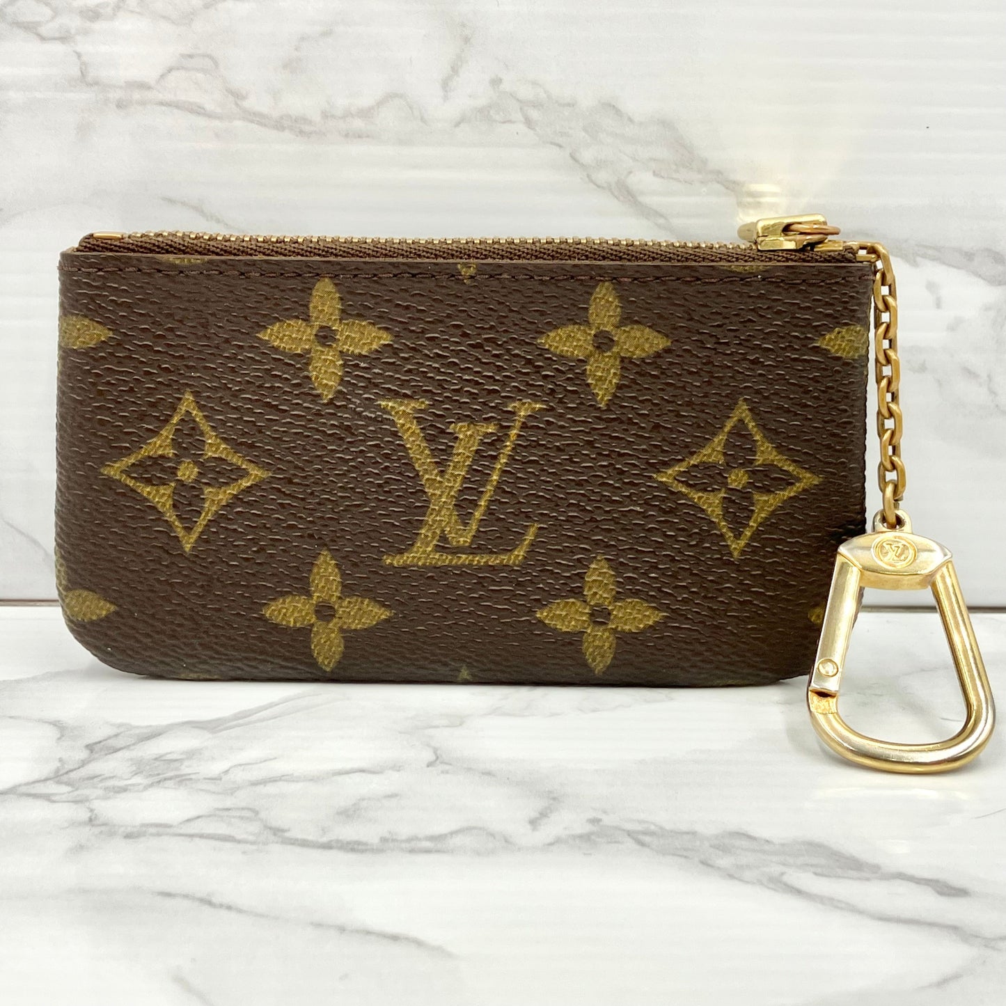 LUIS VUITTON Monogram Pochette ClÃ©