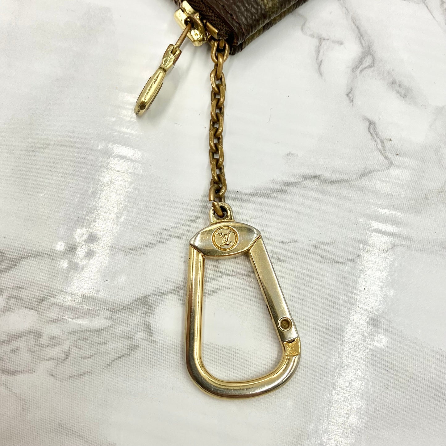 LUIS VUITTON Monogram Pochette ClÃ©