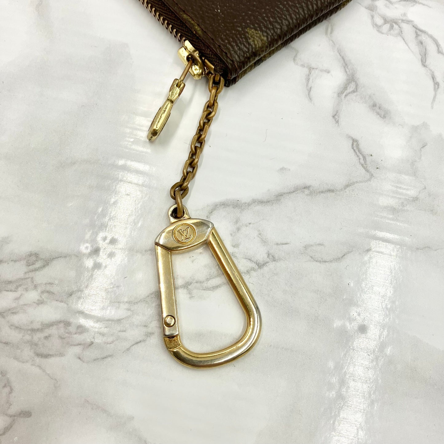 LUIS VUITTON Monogram Pochette ClÃ©