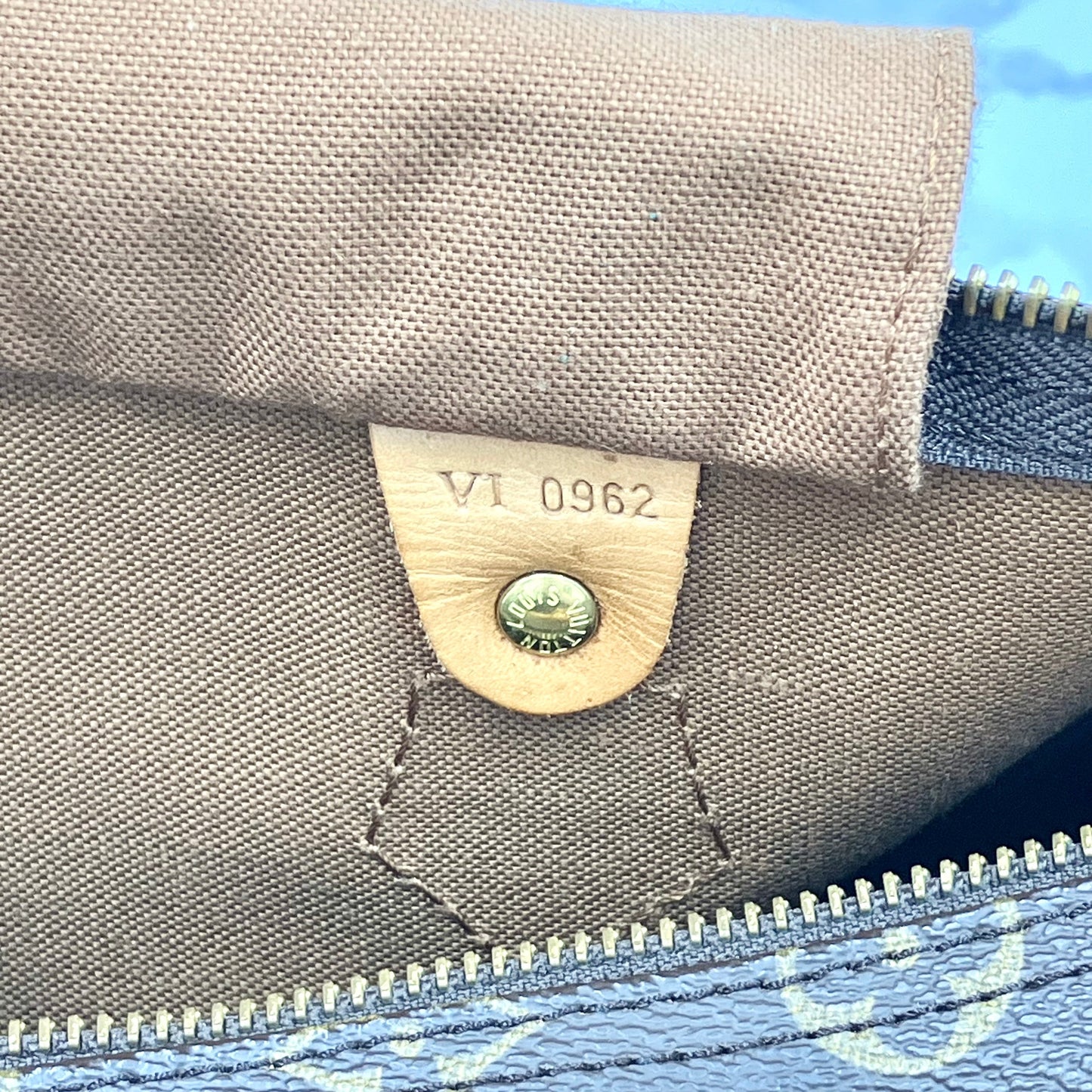 LOUIS VUITTON Monogram Speedy35