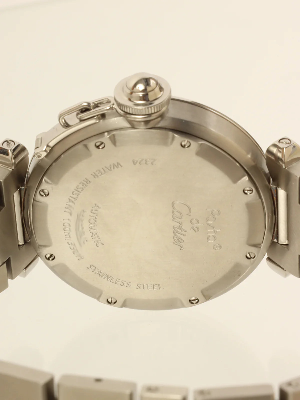 CARTIER Pasha C Silver/Pink