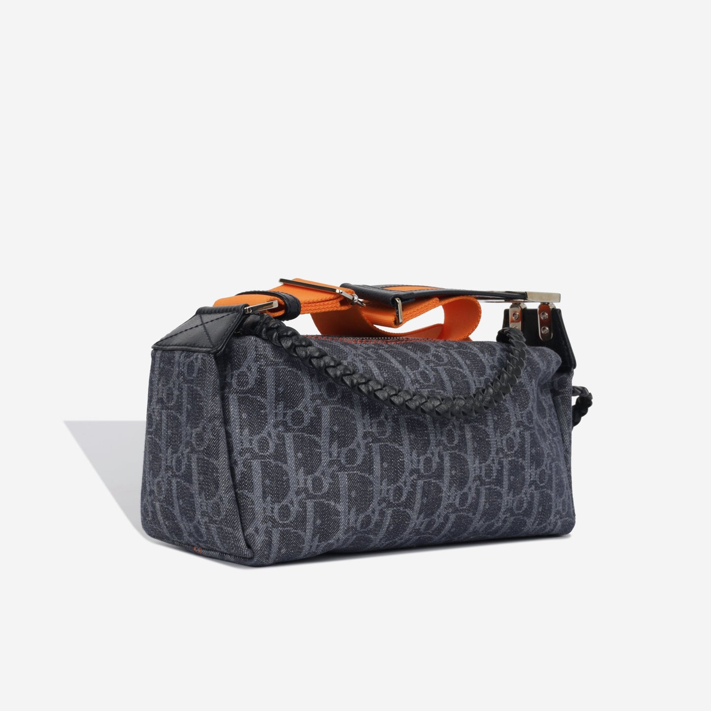 Christian Dior Denim Flight Bag - Vintage