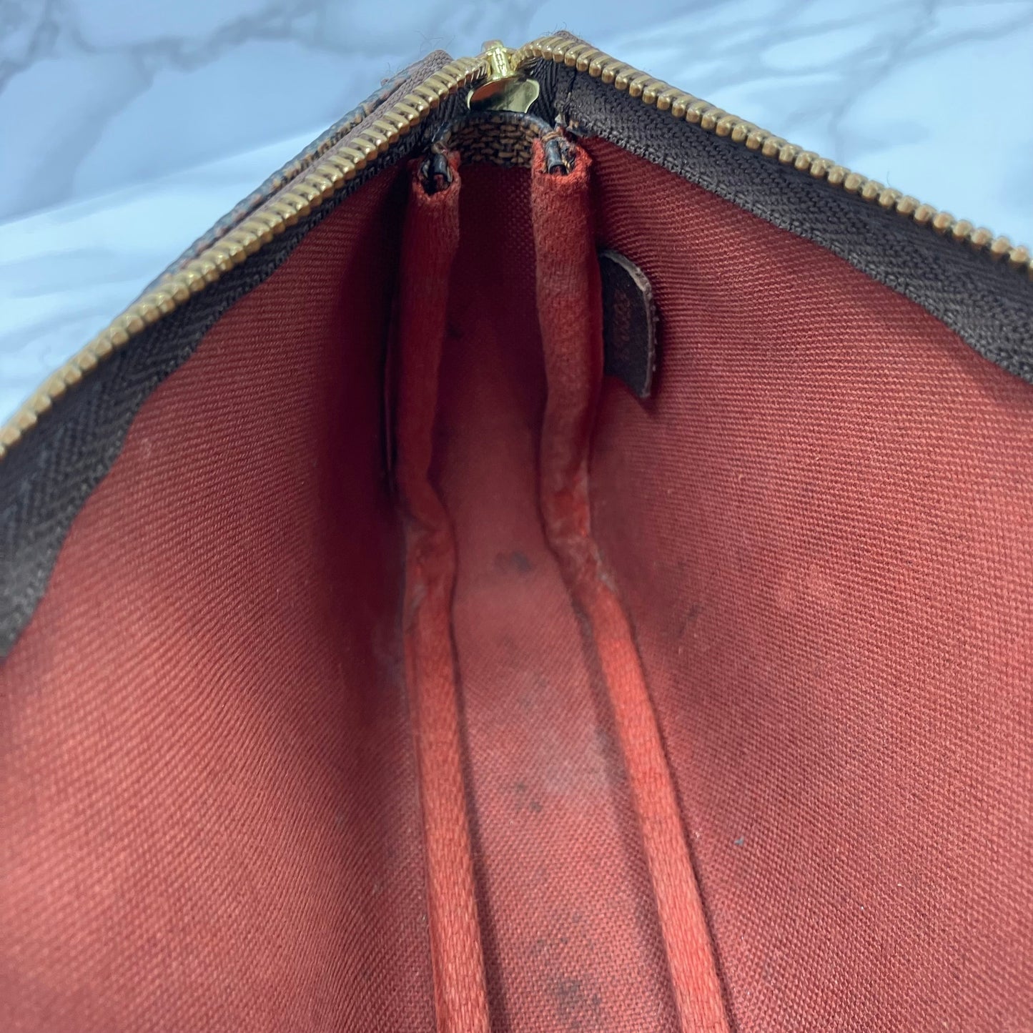LOUIS VUITTON Damier Mini Pochette Accessoires