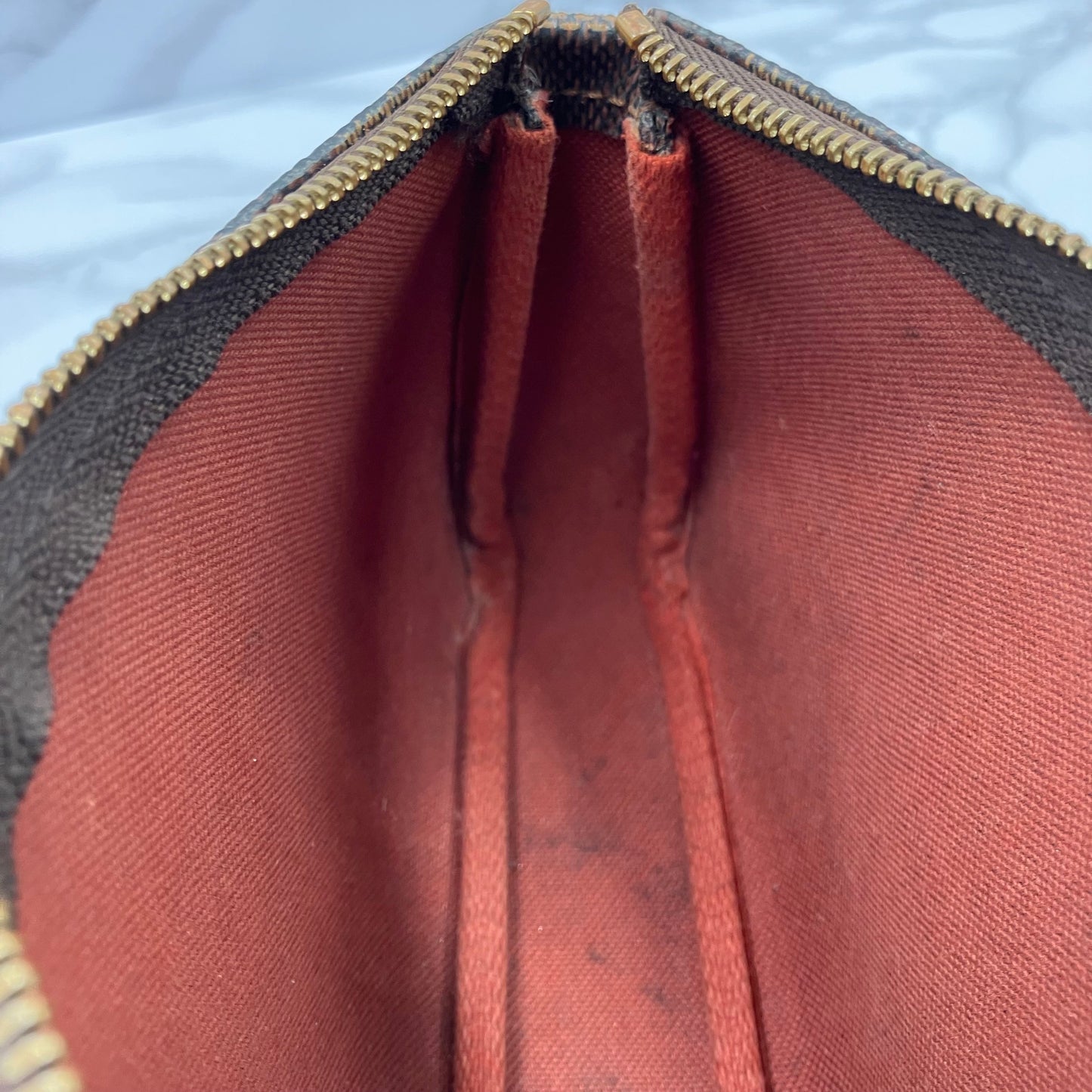 LOUIS VUITTON Damier Mini Pochette Accessoires