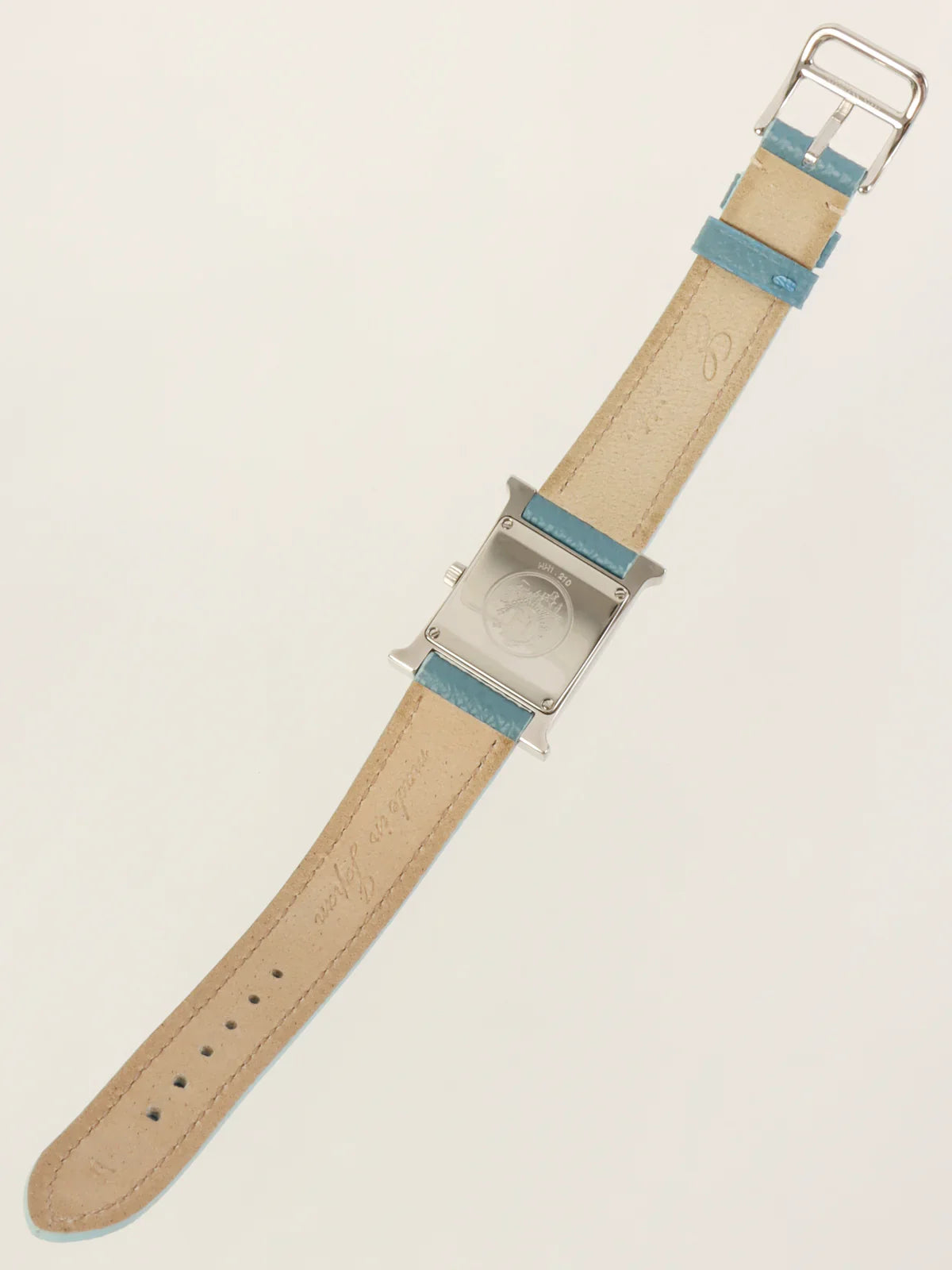 HERMES H Watch Blue