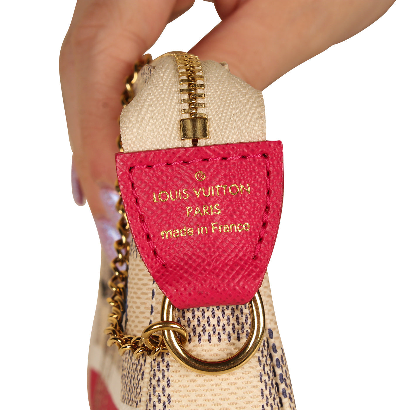 Louis Vuitton Mini Pochette Accessoires - Damier Azur