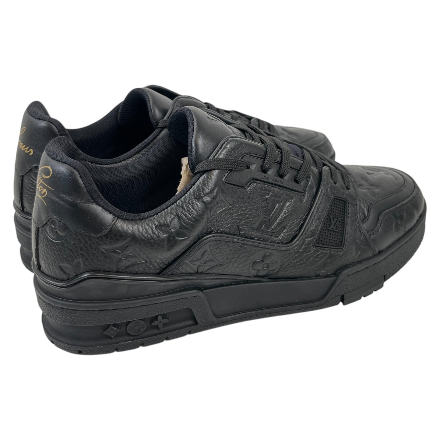 Men's Lv Low Trainers Black Size EU 40 / UK 6