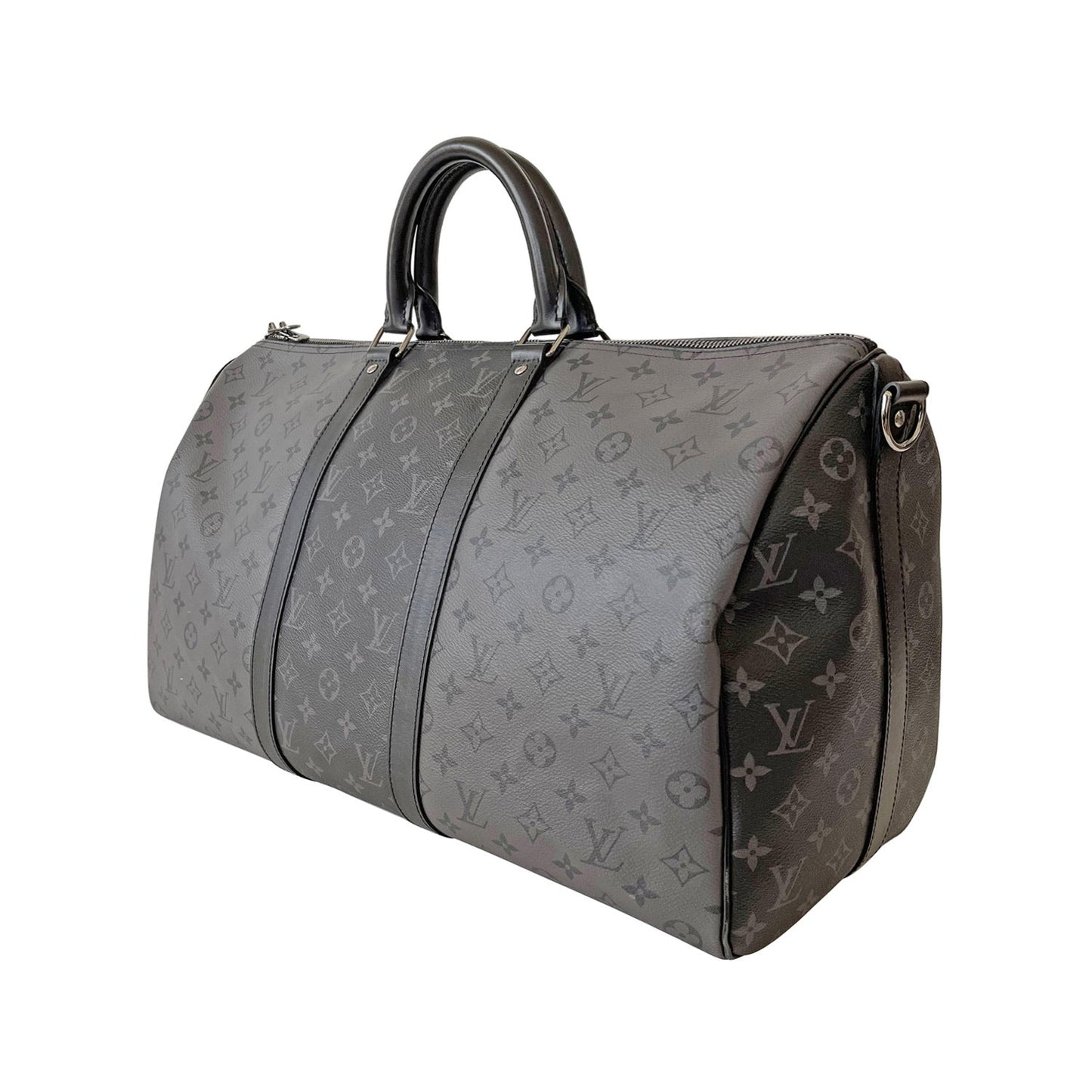 Louis Vuitton Keepall BandouliÃƒÆ’Ã‚Â¨re Monogram Eclipse Reverse 50