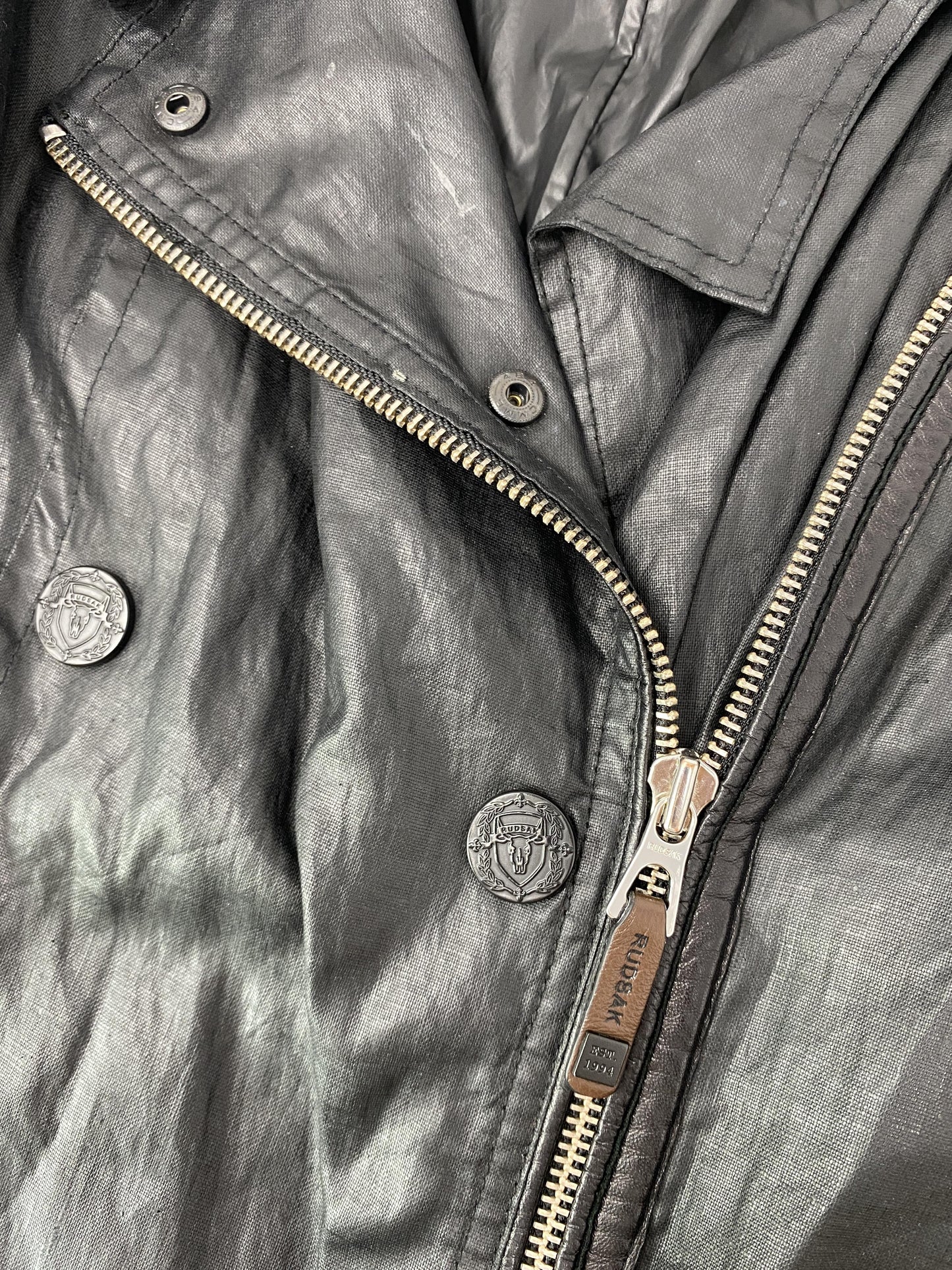 Marjorie Asymmetrical Trench Coat - Size M