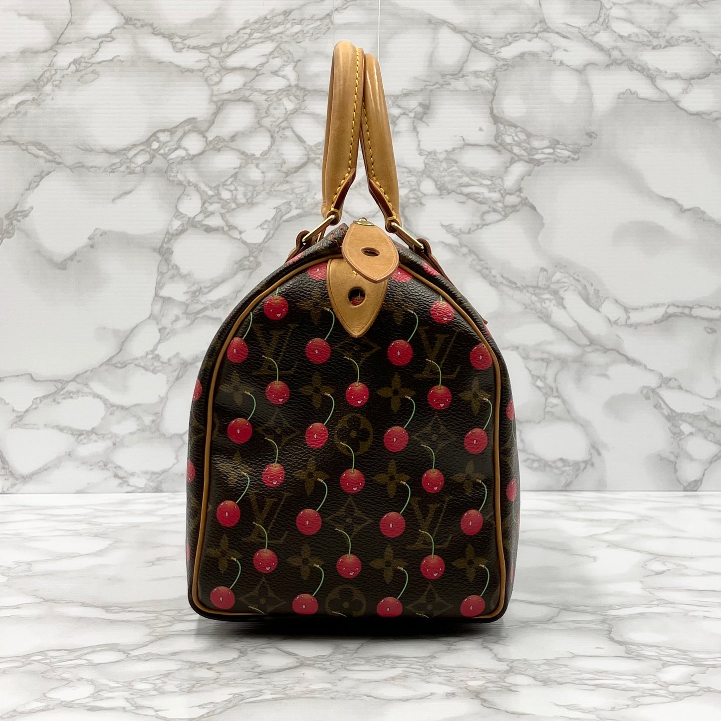 LOUIS VUITTON Speedy 25 monogram Cherry