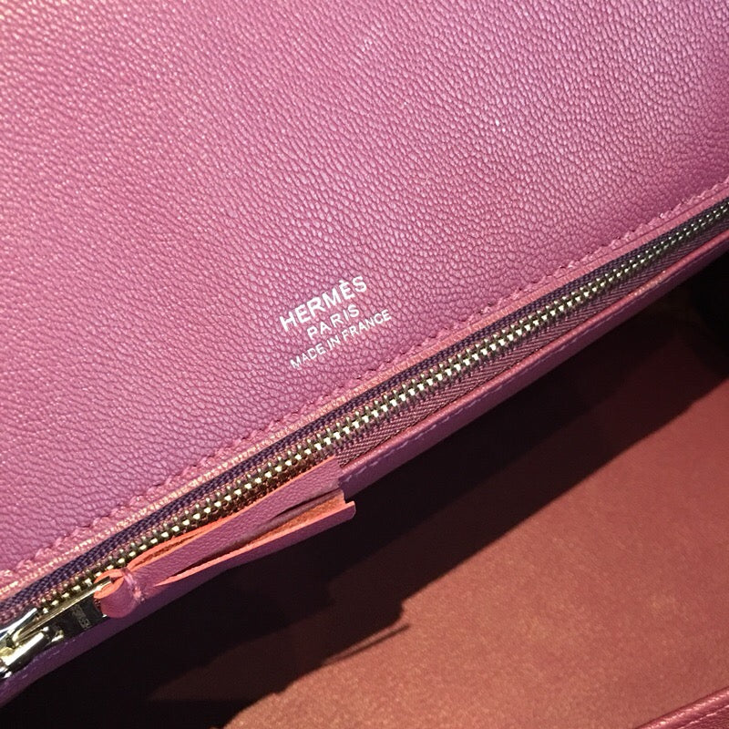 GLAMI Birkin Violet For Women Silver Toned Hardware 11.8in/30cm