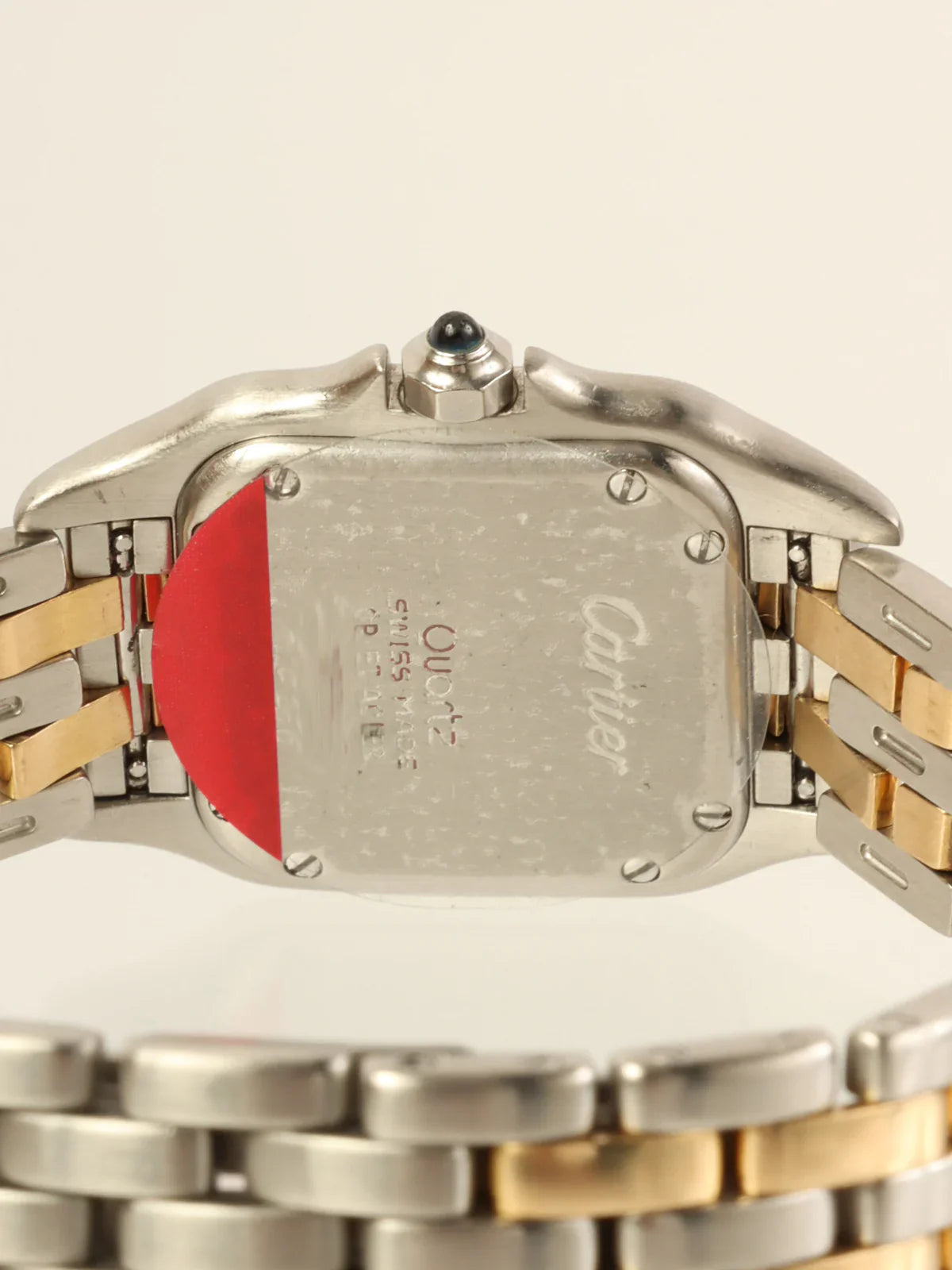 CARTIER Panthere Sm 2Row Silver/Gold