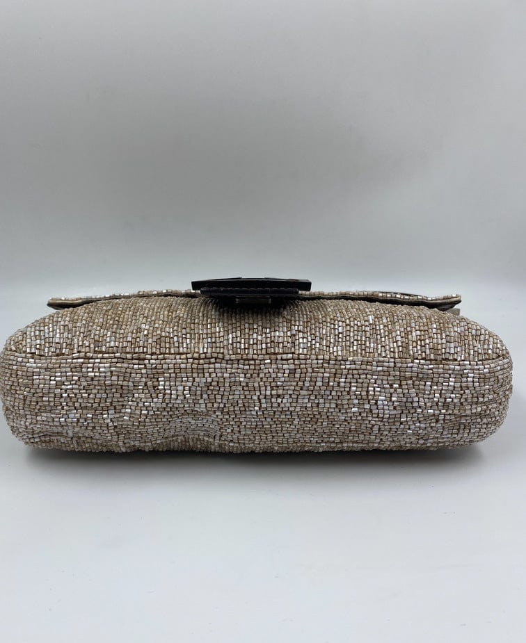 Fendi Sequin Beaded Baguette Bag
