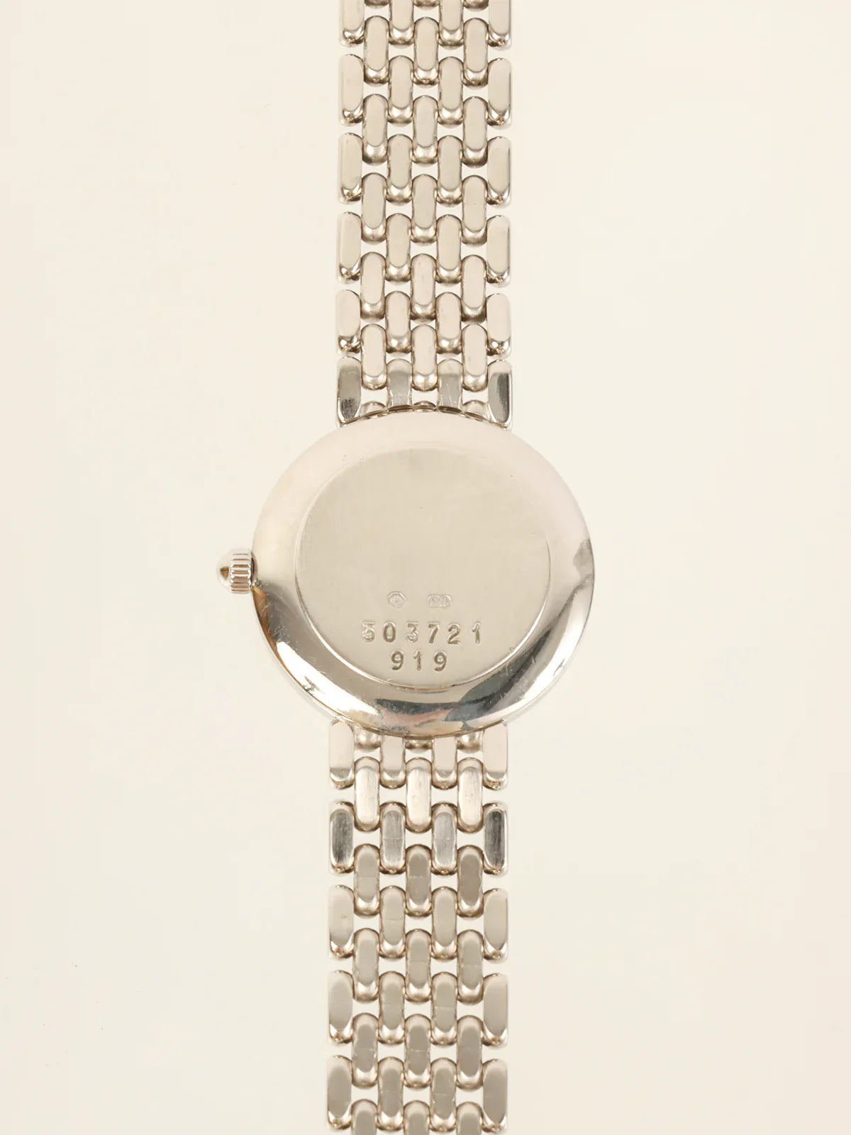 CHOPARD Classic Bezel Diamond Silver