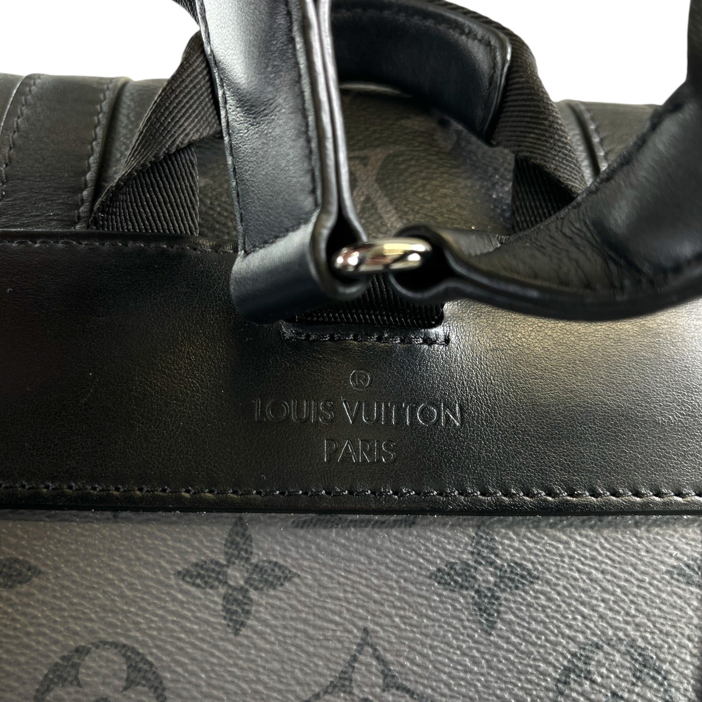 Men's Christopher Mm Monogram Eclipse Backpack Black