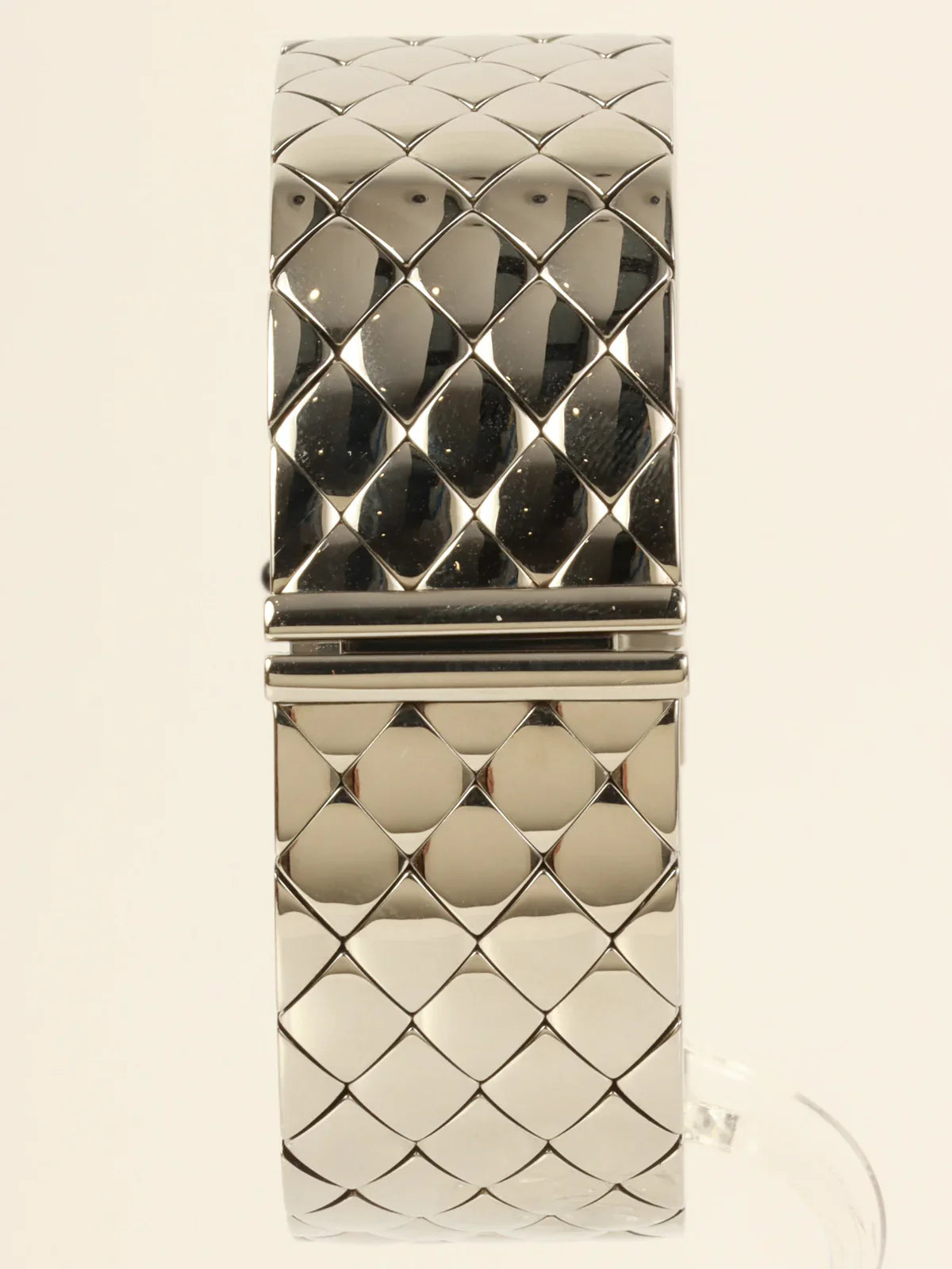 CHANEL Matelasse Watch Silver
