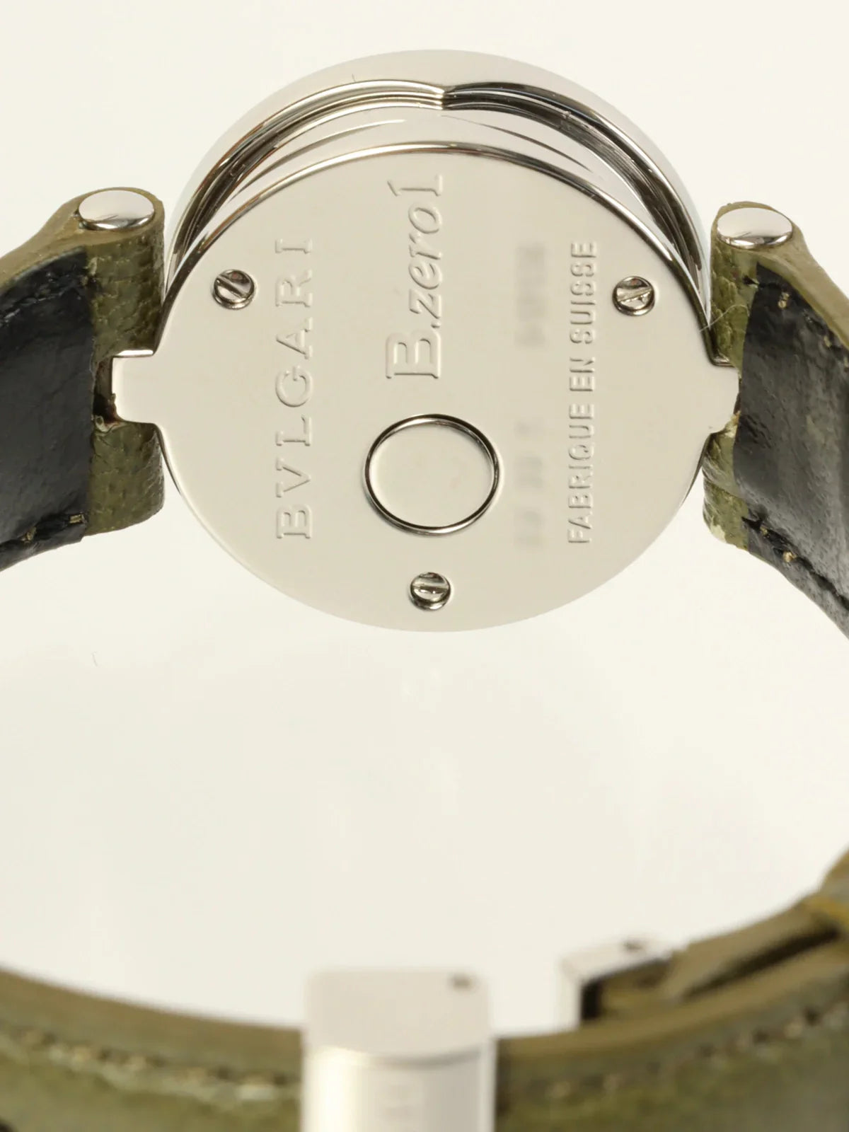 Bvlgari B Zero 1 Watch Silver/Khaki