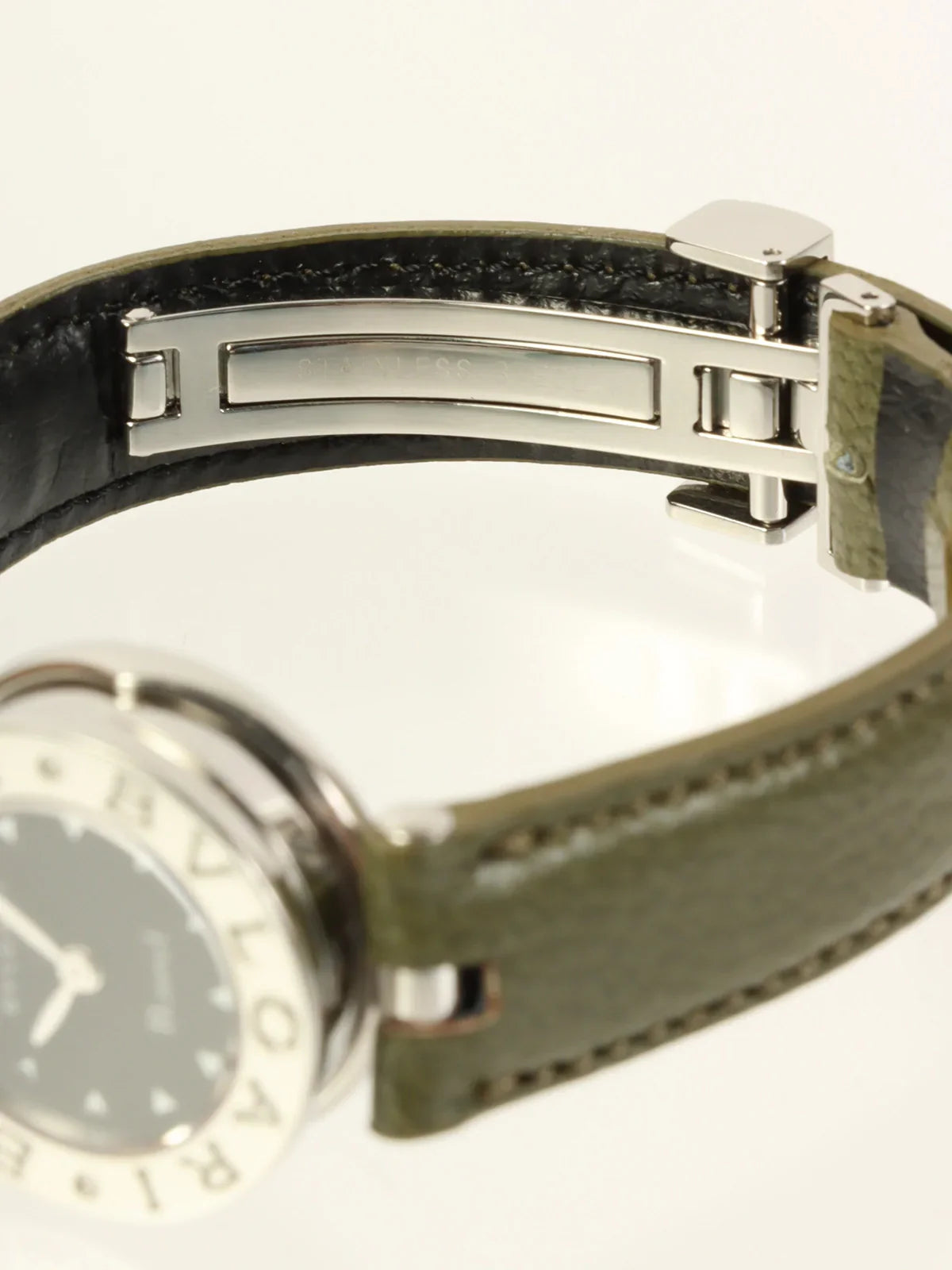Bvlgari B Zero 1 Watch Silver/Khaki