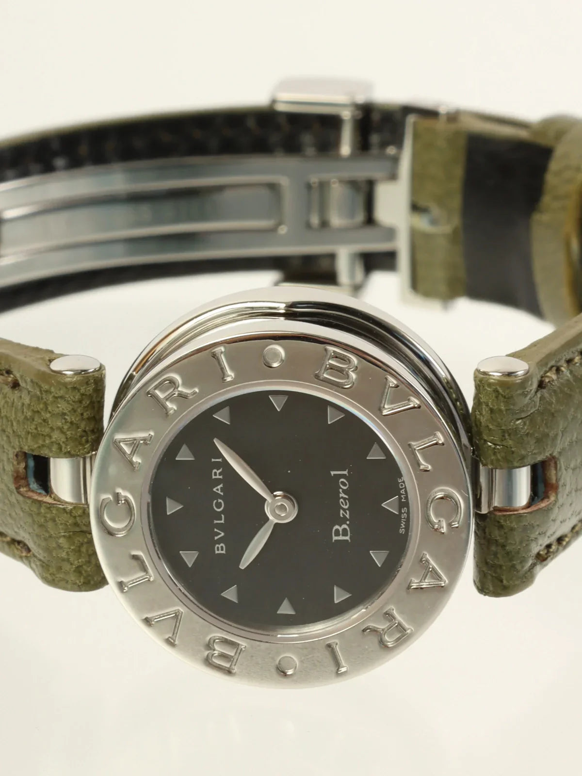 Bvlgari B Zero 1 Watch Silver/Khaki