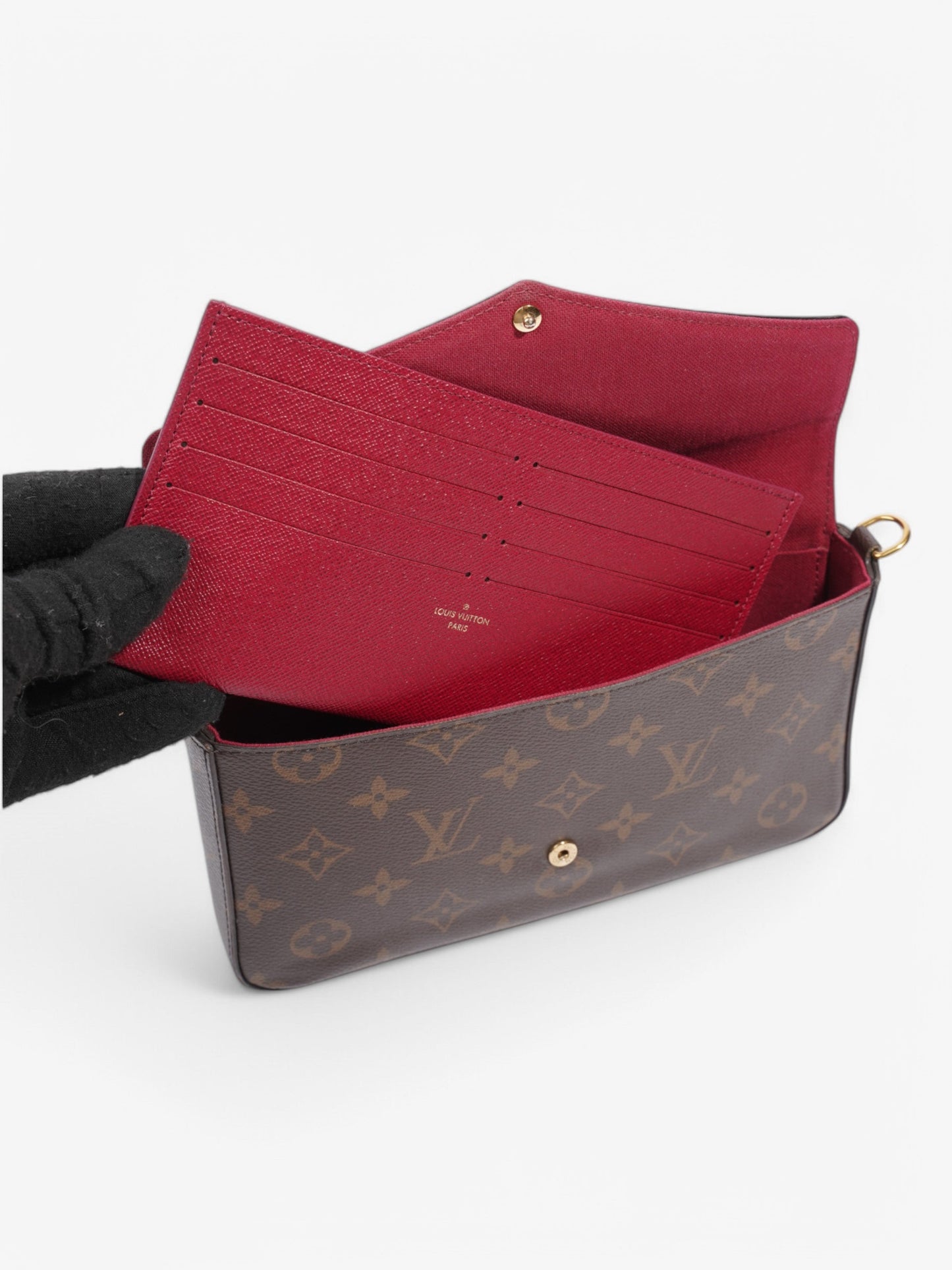 Louis Vuitton Pochette Felicie Monogram Coated Canvas