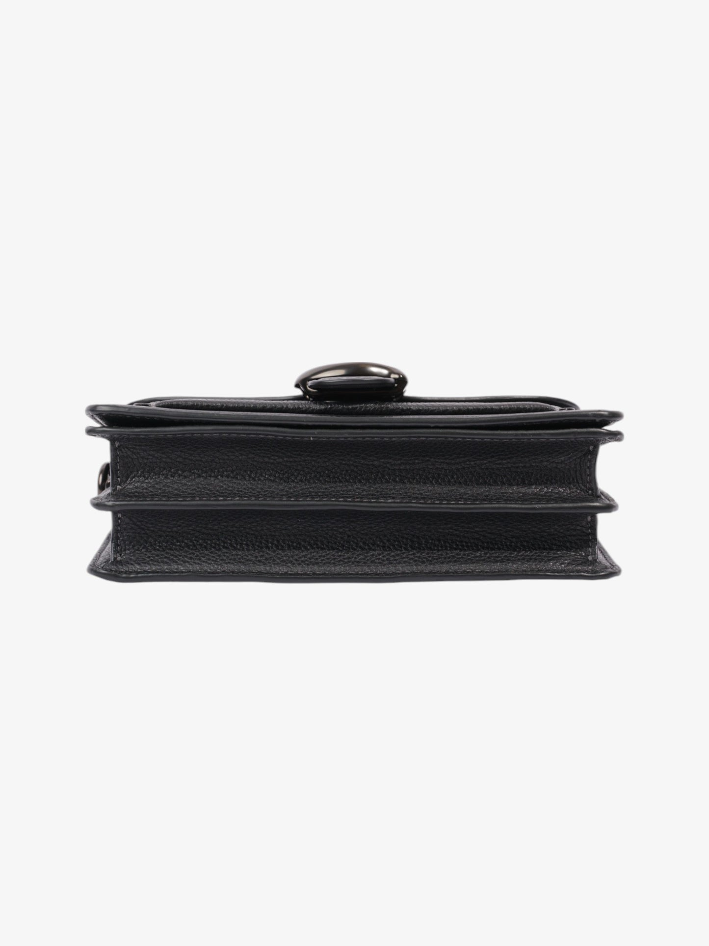Coach Tabby Black Grained Leather 20