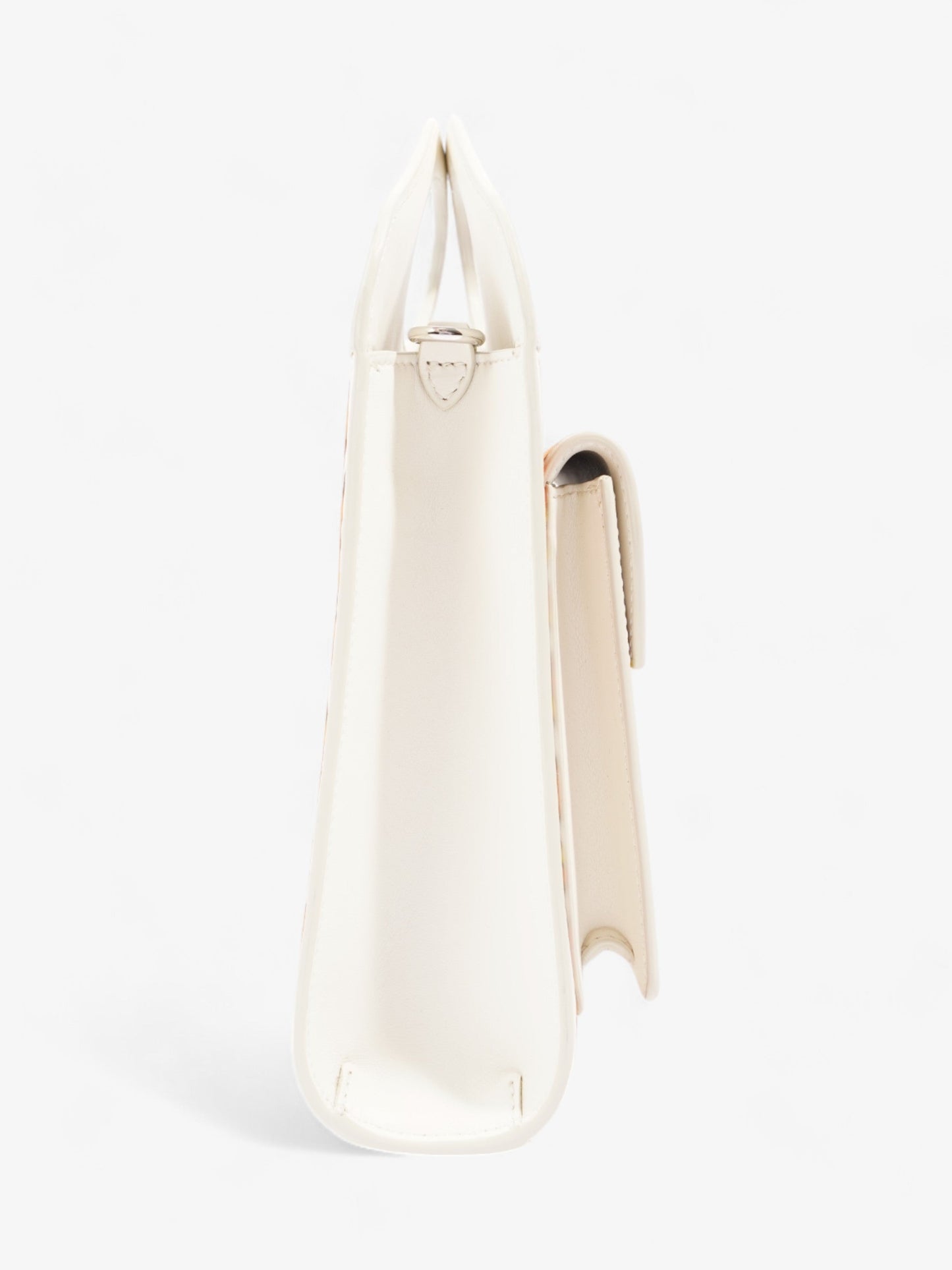 Burberry TB Pocket Bag White / Orange / Yellow Suede