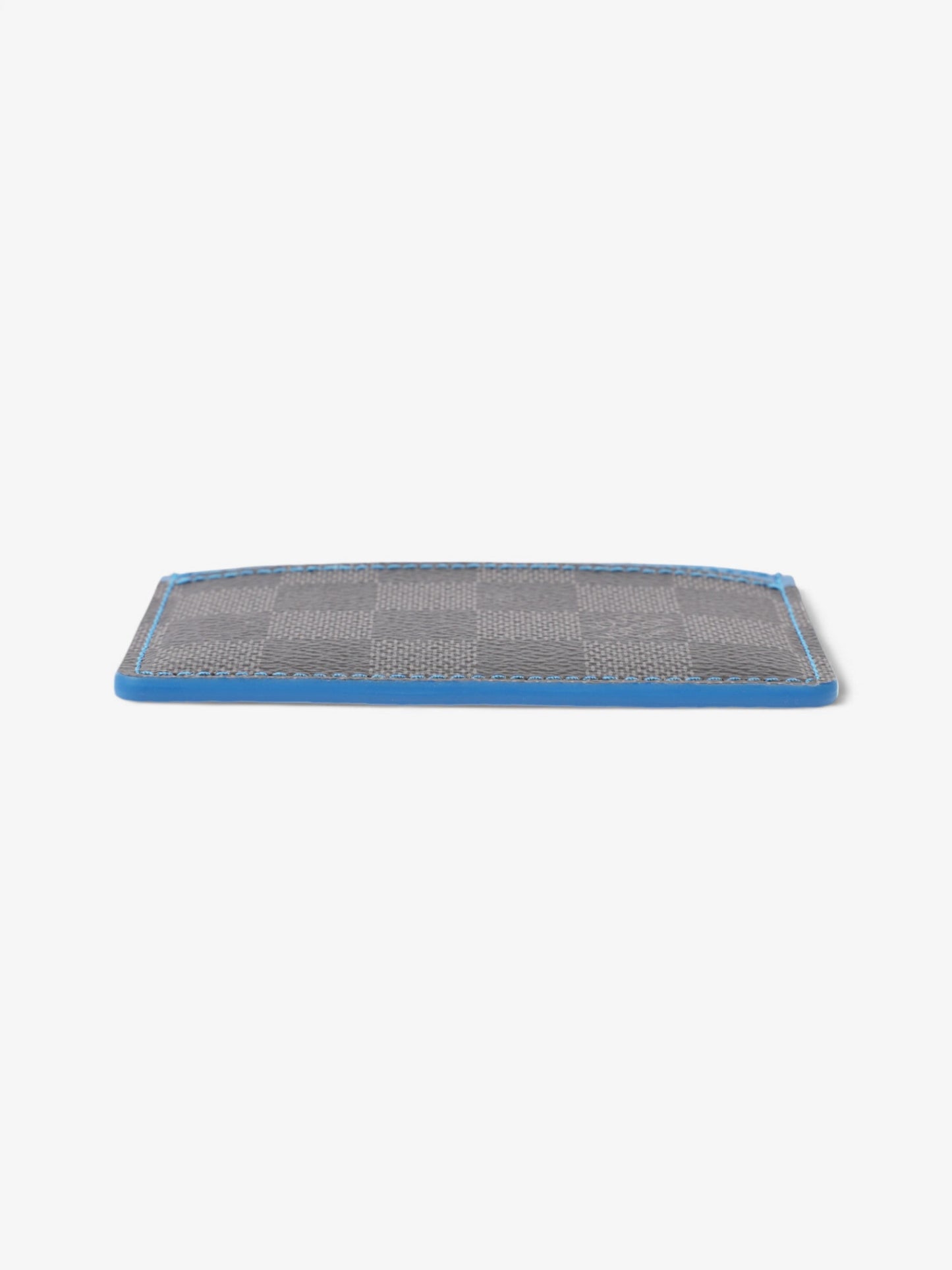 Louis Vuitton Card Holder Damier Graphite / Blue Coated Canvas