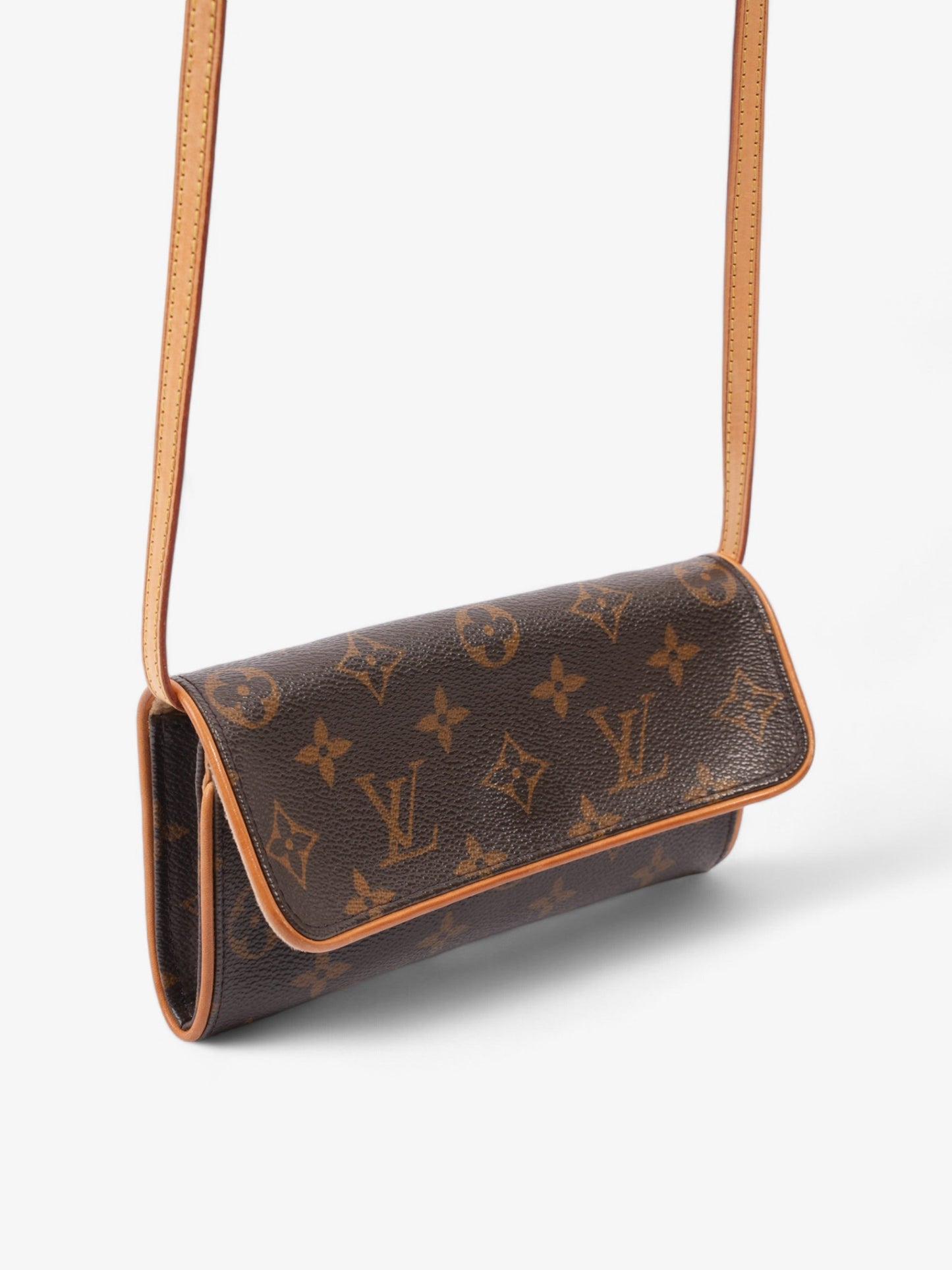Louis Vuitton Pochette Twin Monogram Coated Canvas PM