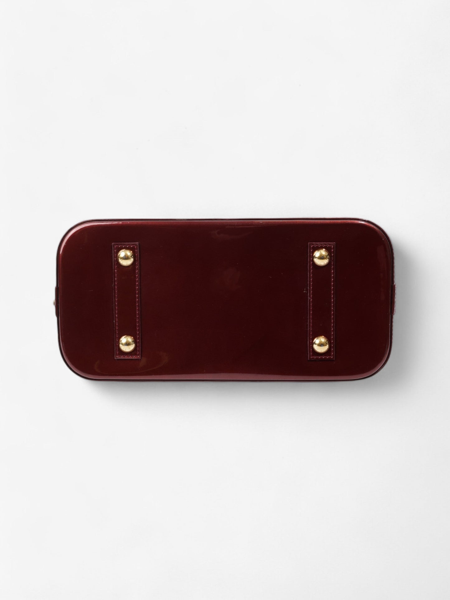 Louis Vuitton Alma Monogram Vernis / Amarante Vernis Leather PM